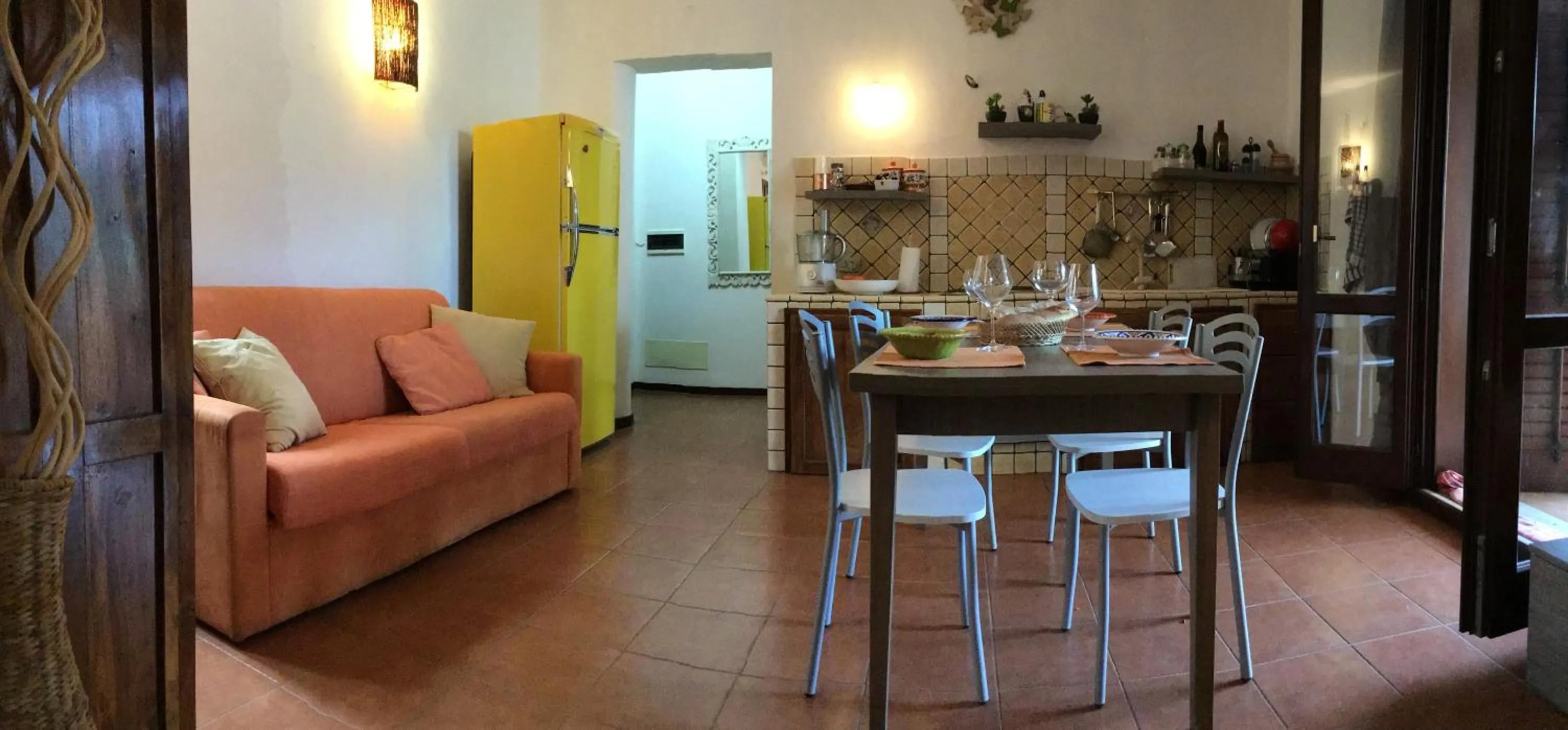 Kitchen or kitchenette in Casa Emma