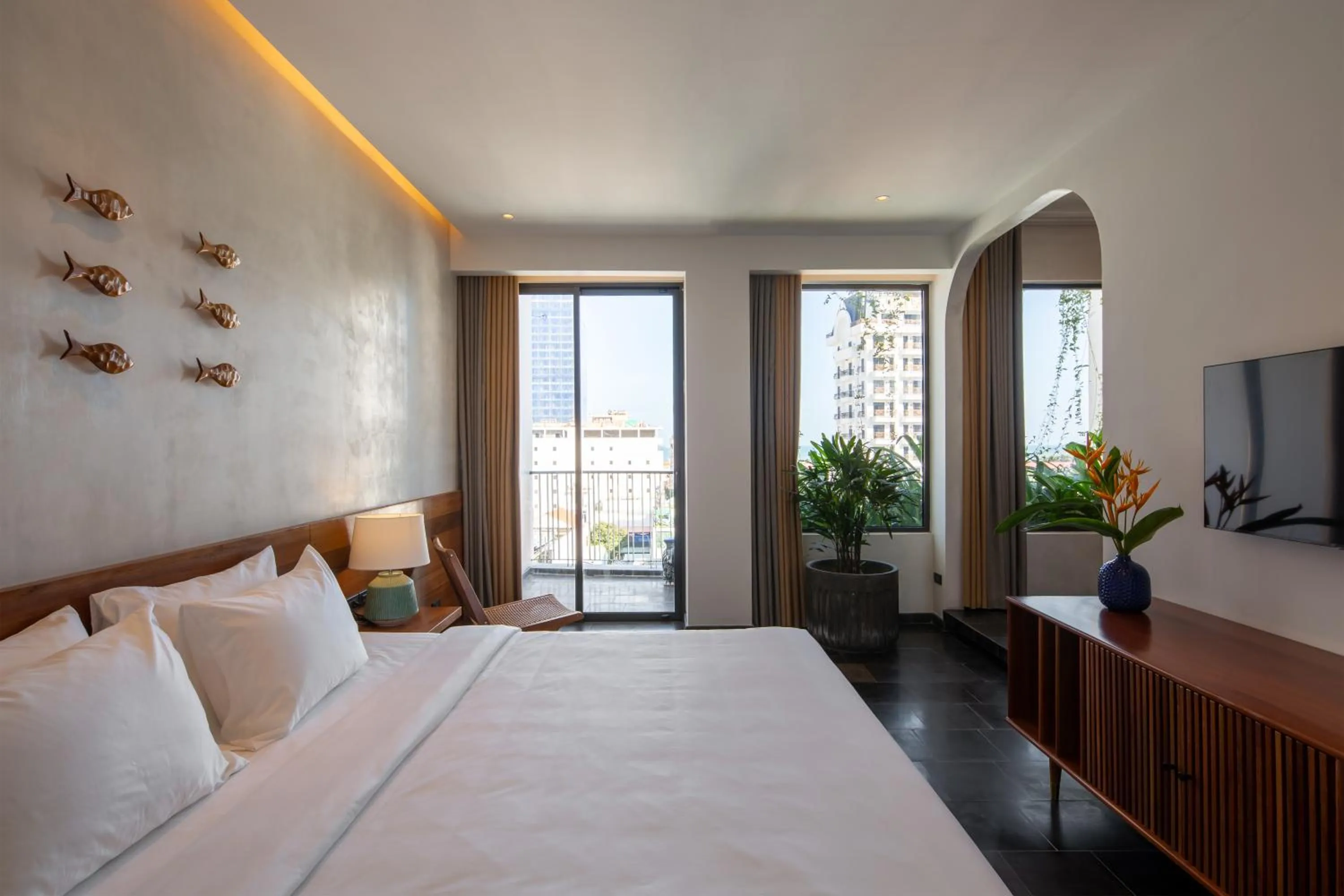 Bedroom, Bed in Le Mint Hotel Quy Nhơn