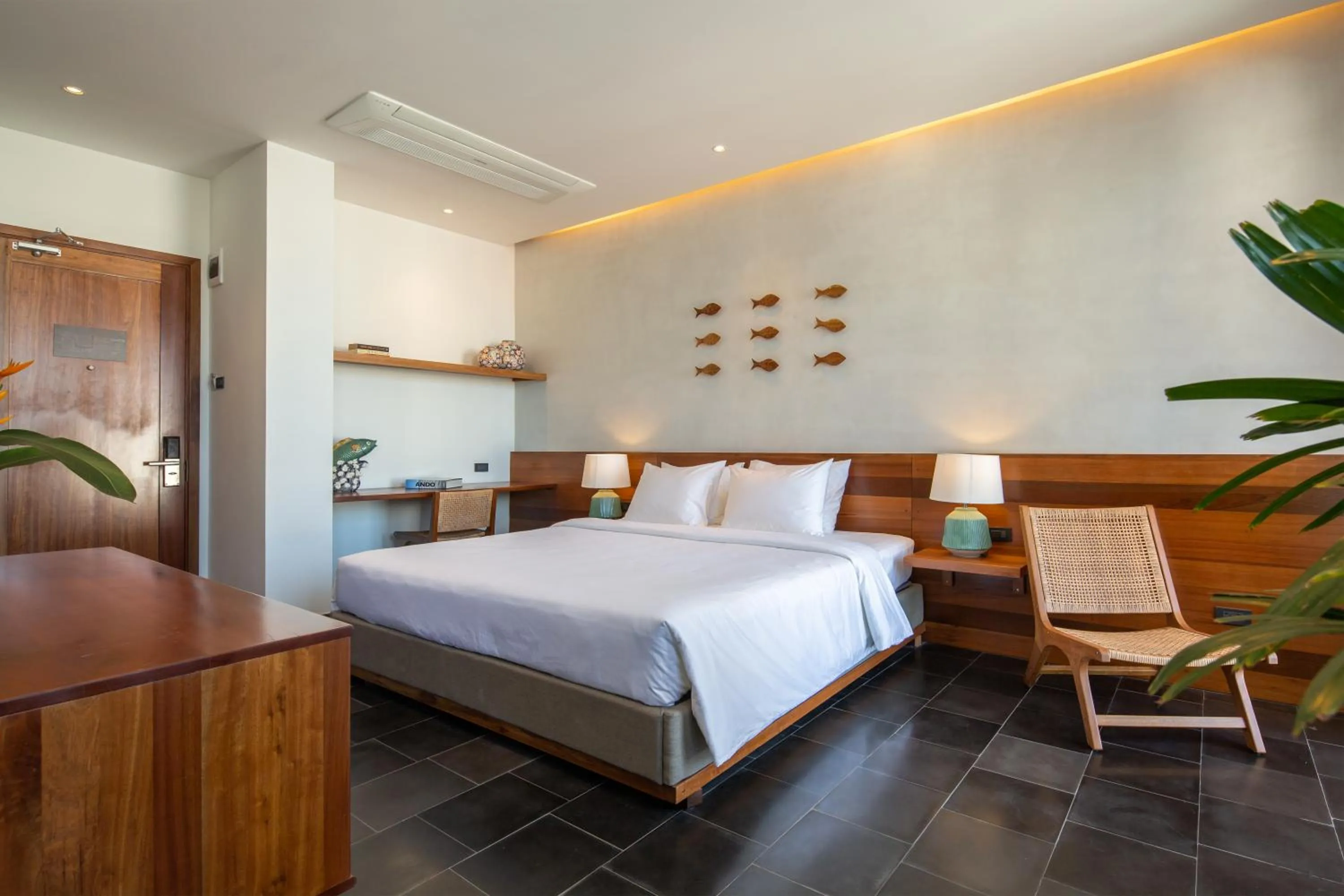 Bed in Le Mint Hotel Quy Nhơn