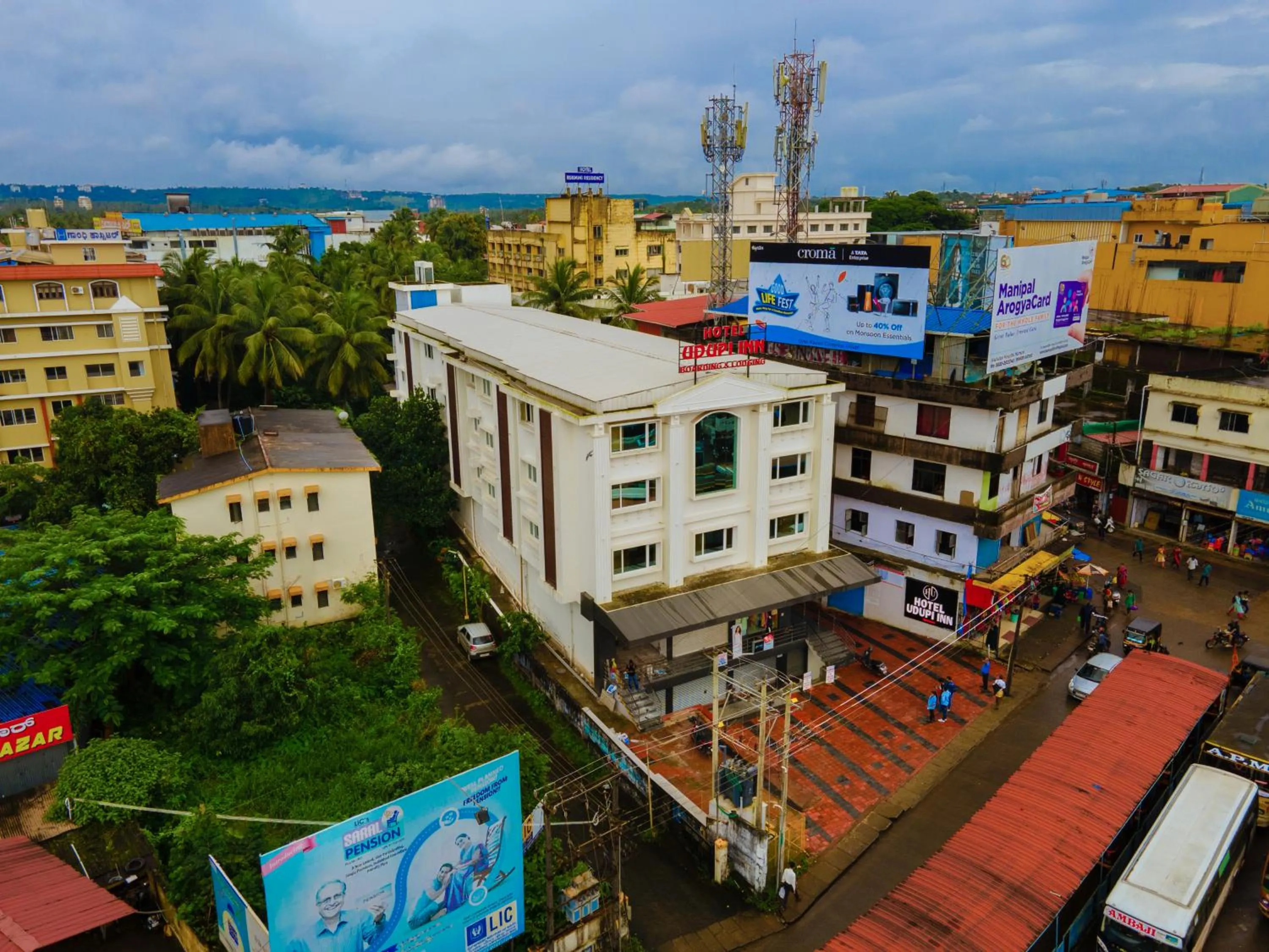 Property building in Hotel Udupi Inn, Udupi