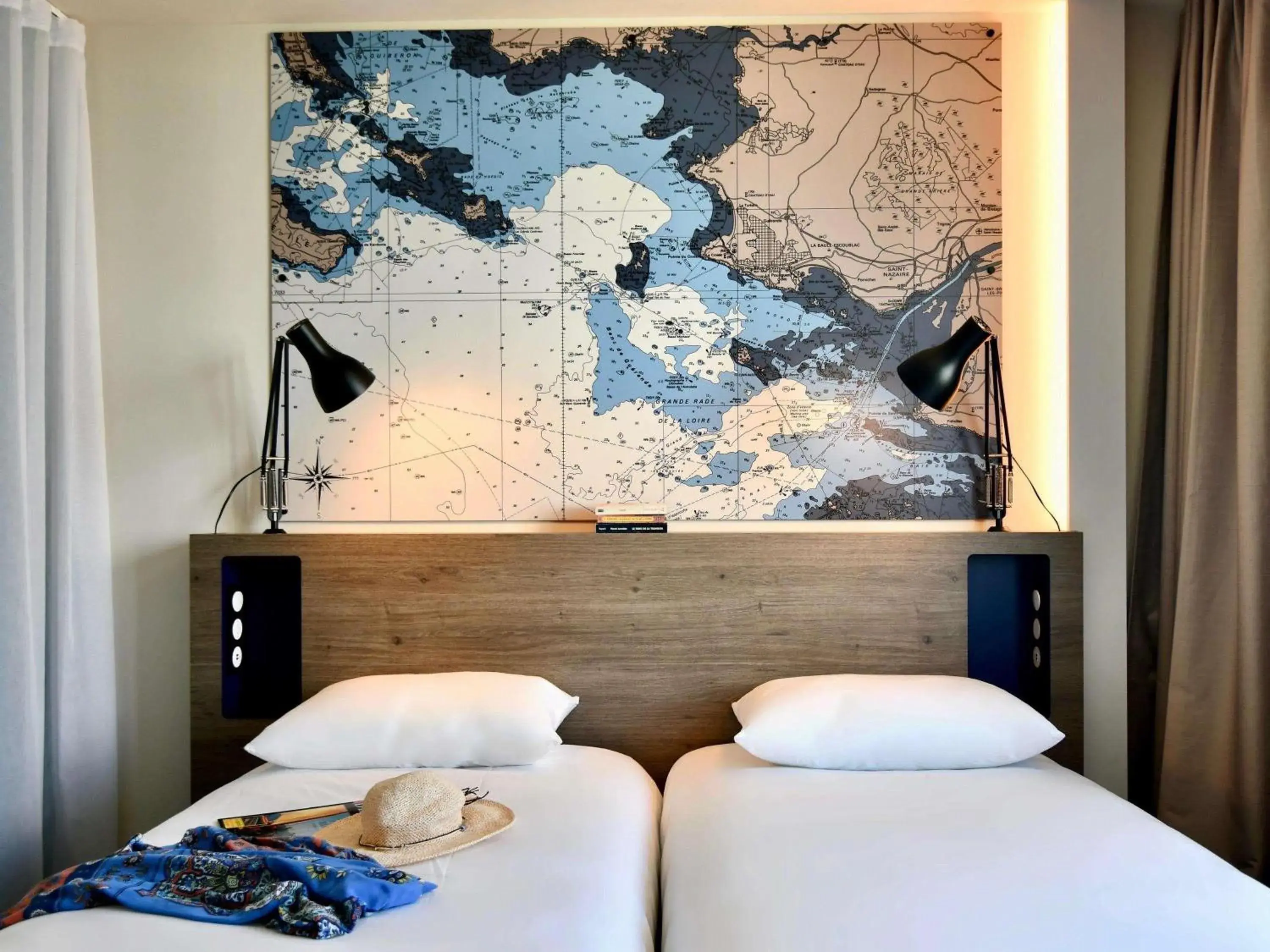 Twin Room in ibis Styles Saint Nazaire Centre Gare Twin Room in ibis Styles Saint Nazaire Centre Gare