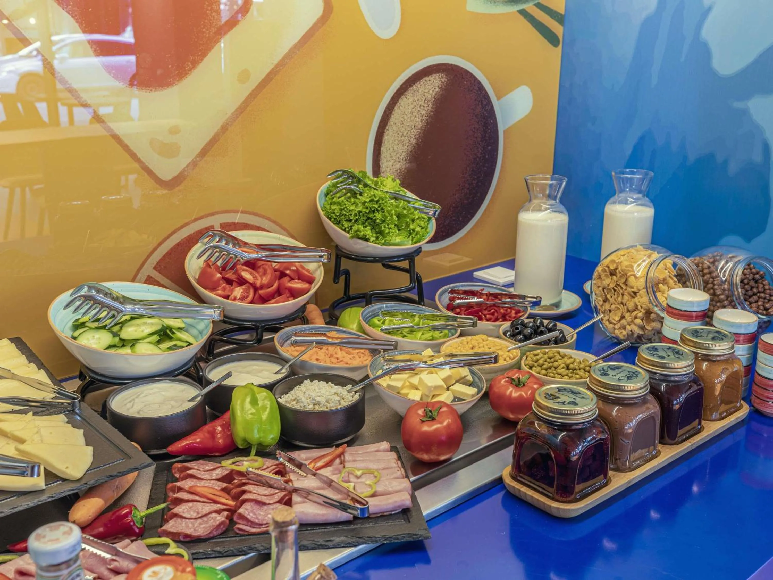 Breakfast in ibis budget Tbilisi Center