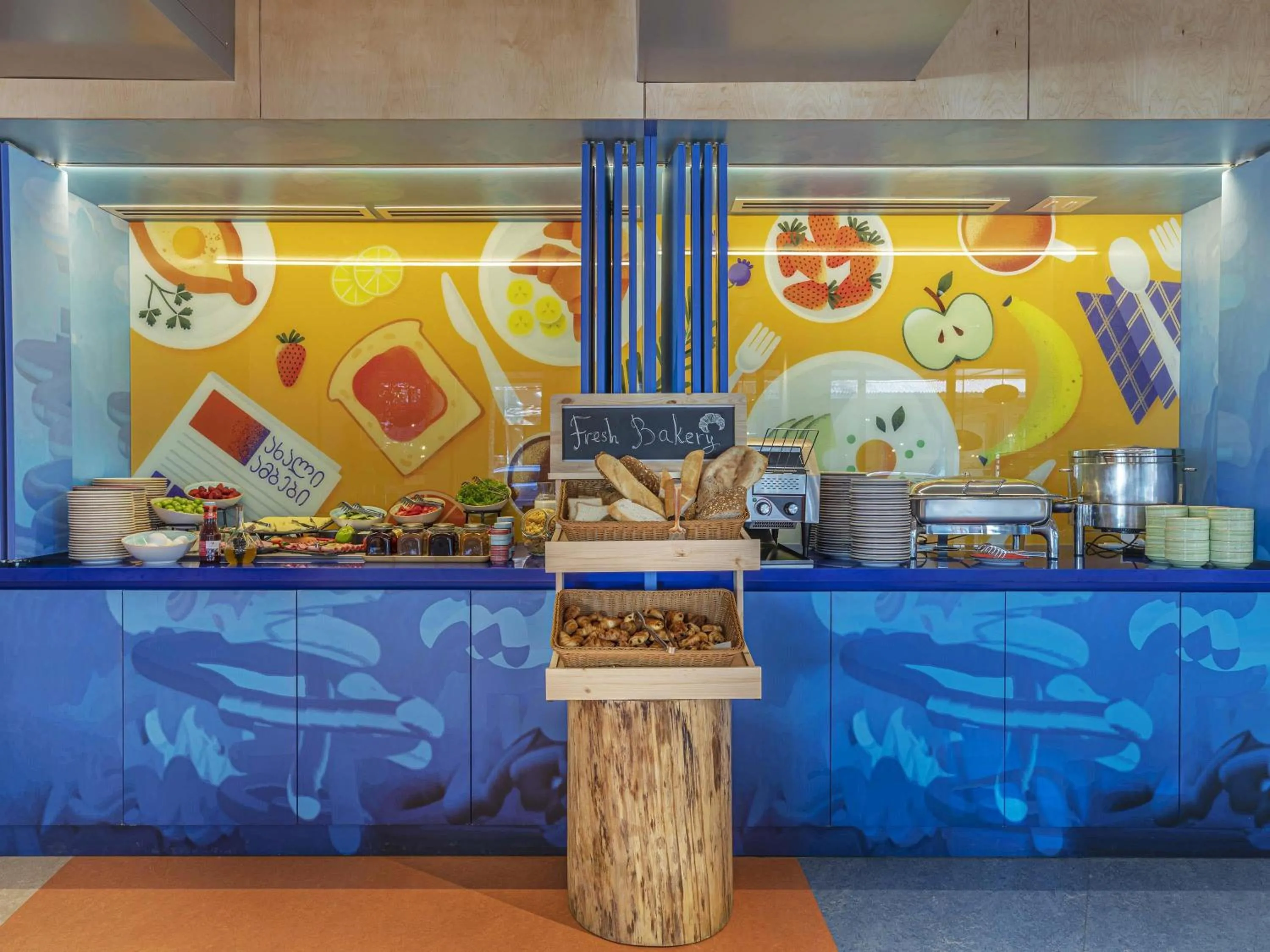 Breakfast in ibis budget Tbilisi Center