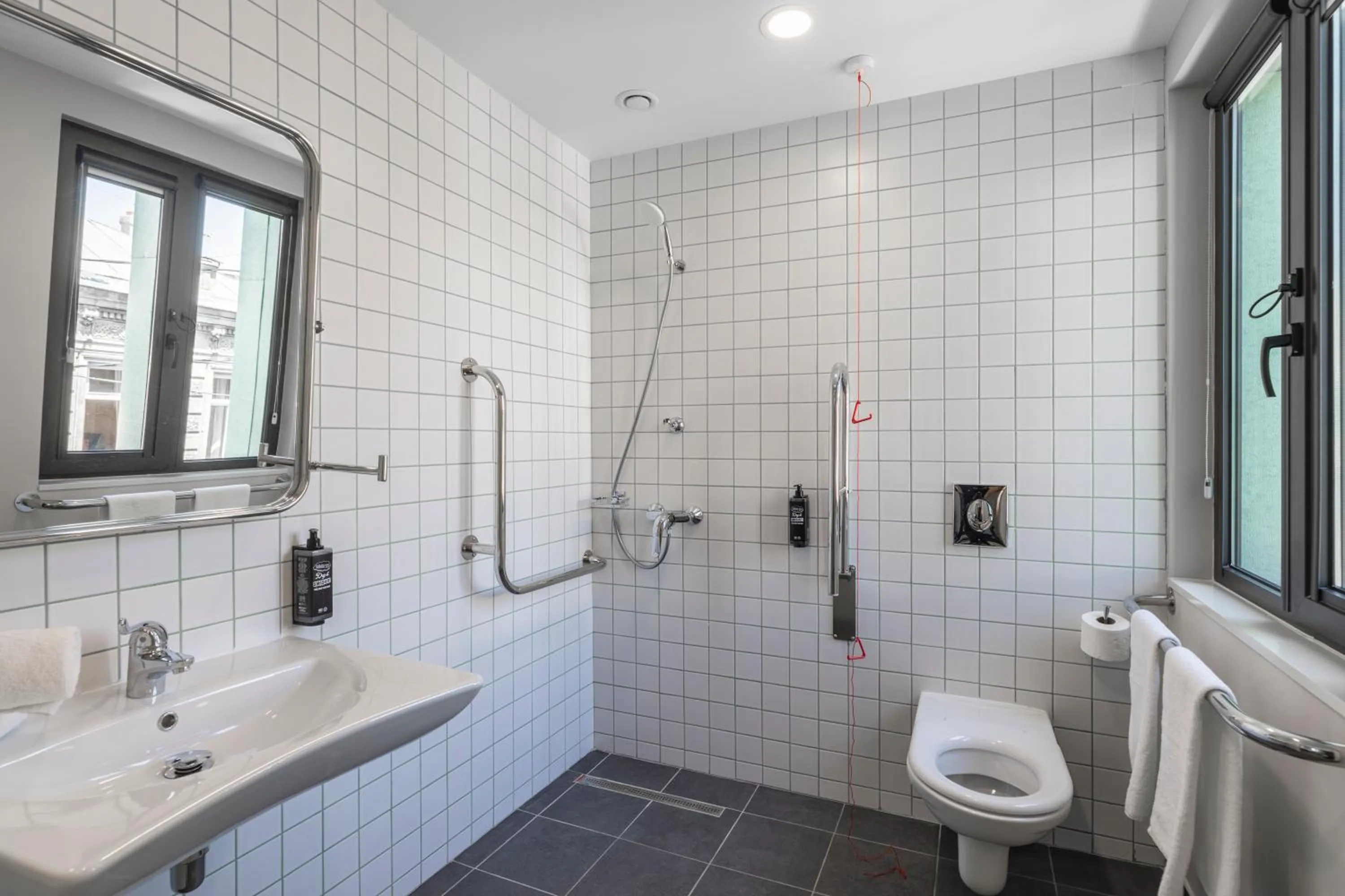 Bathroom in ibis budget Tbilisi Center