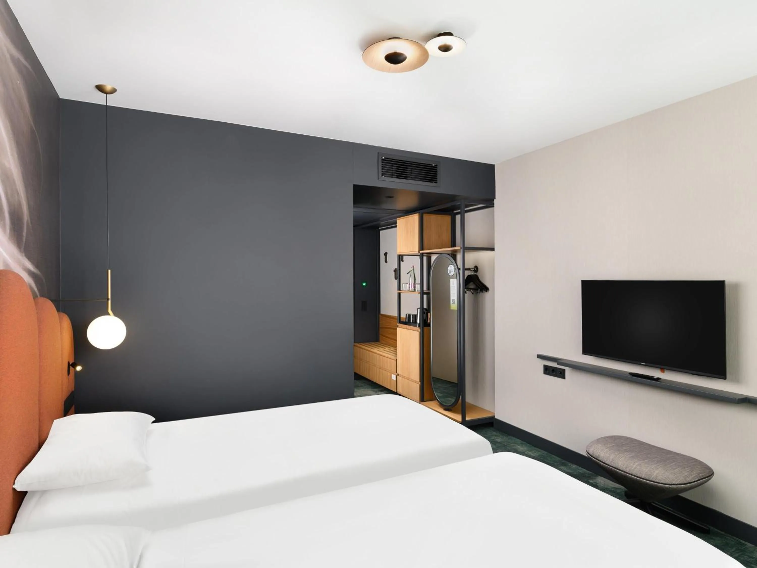 Bedroom, Bed in Mercure Debrecen