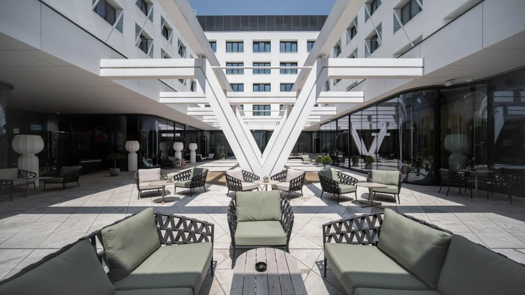 Patio in Mercure Debrecen