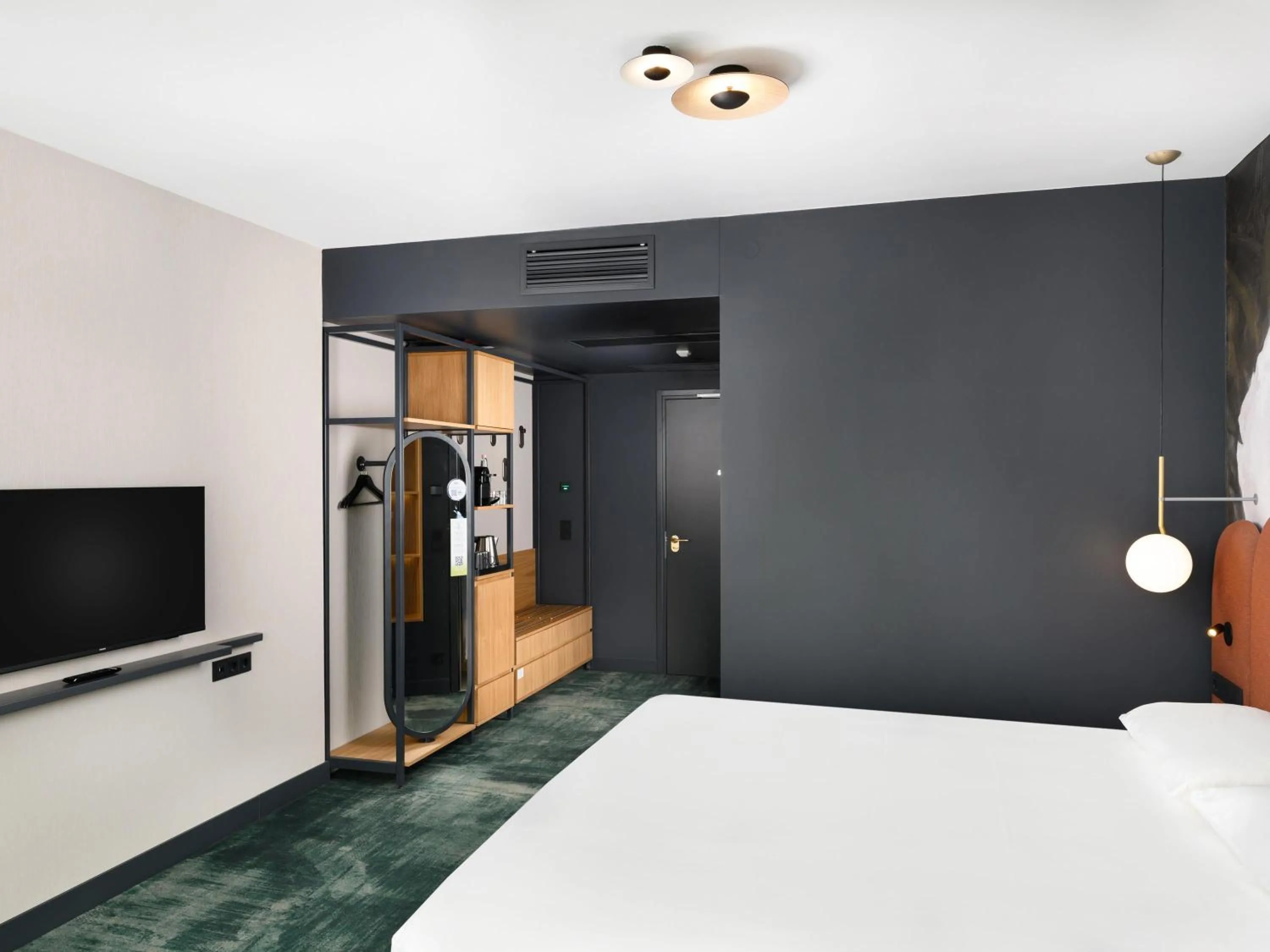 Bedroom, Bed in Mercure Debrecen