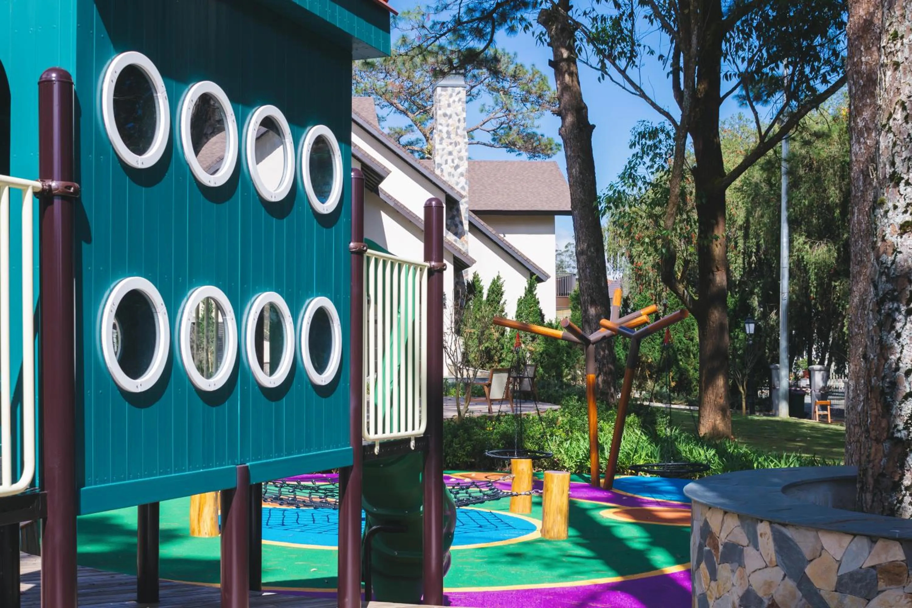 Children play ground in Mercure Dalat Resort