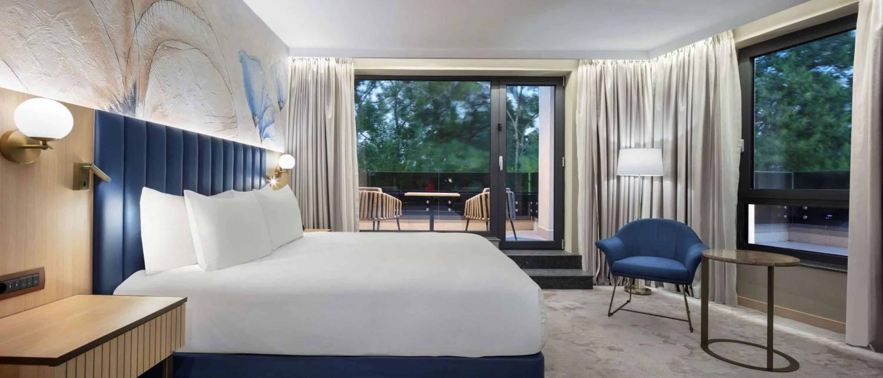 Bed in Doubletree By Hilton Plovdiv Center