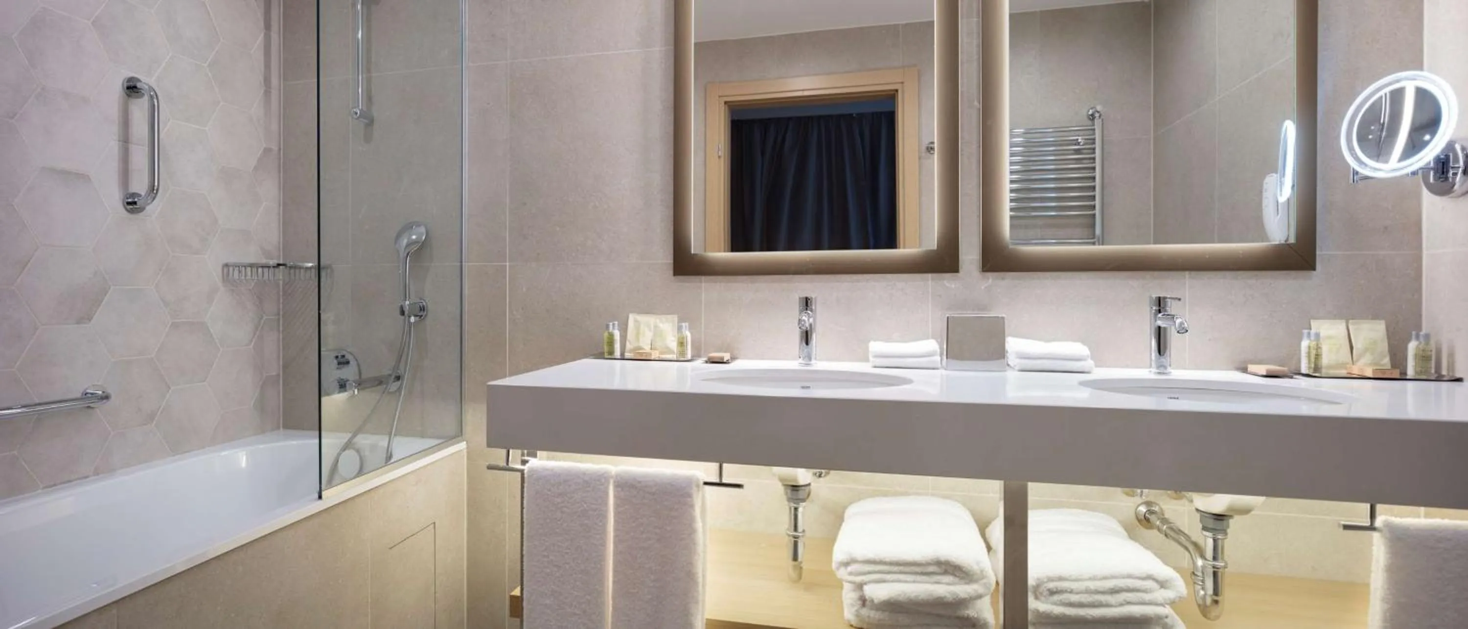 Bathroom in Doubletree By Hilton Plovdiv Center