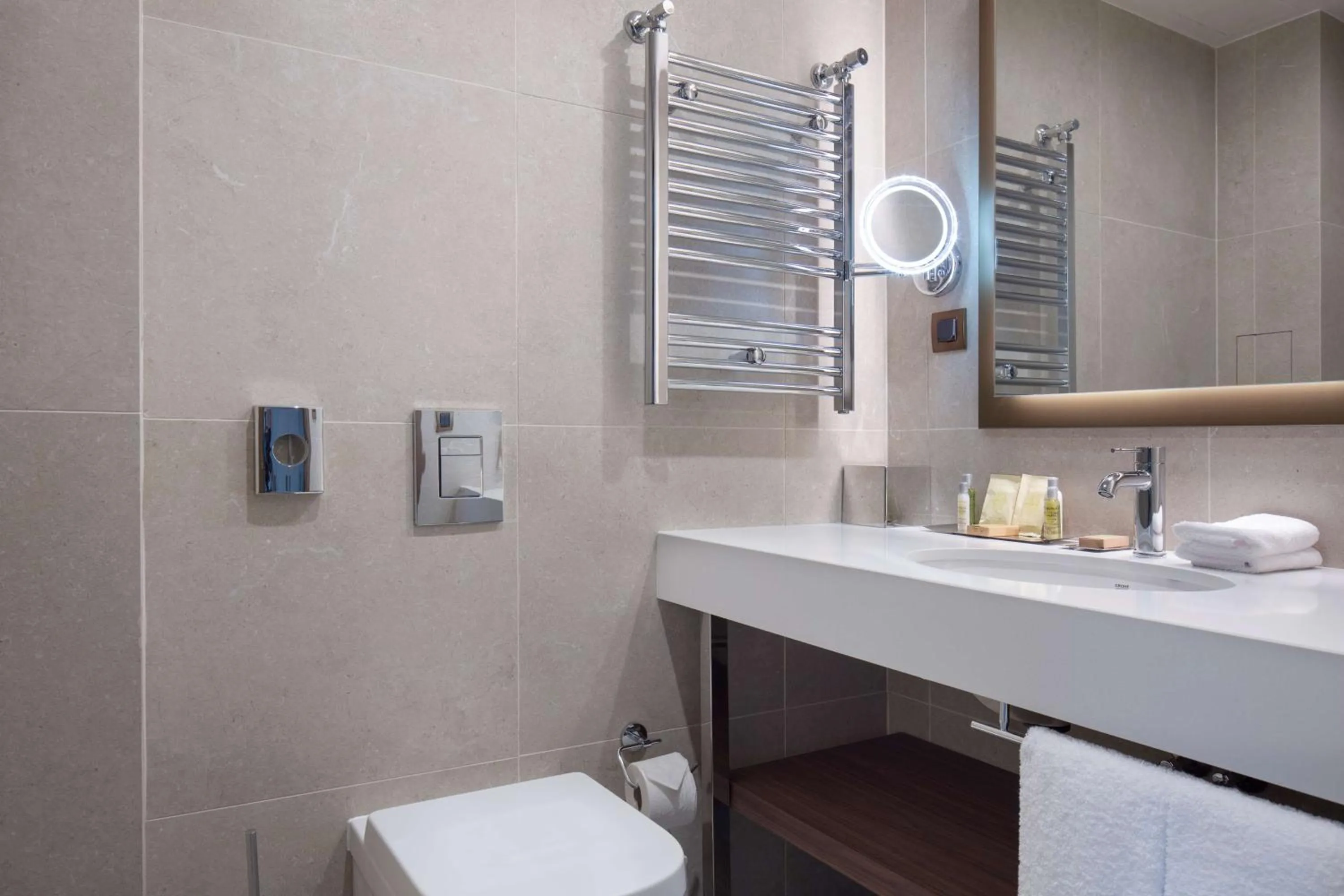 Bathroom in Doubletree By Hilton Plovdiv Center