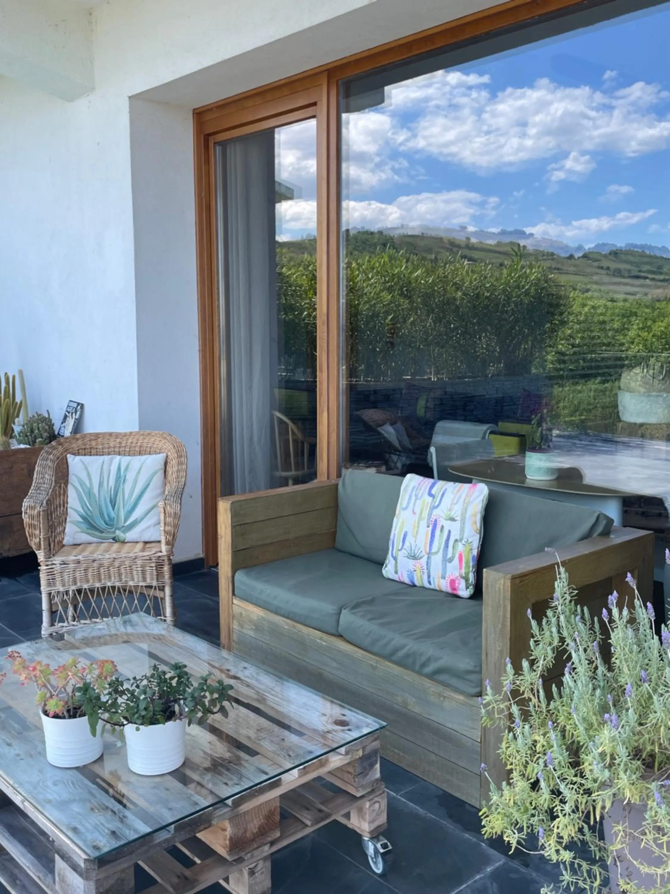 Balcony/Terrace in Hotel San Prudentzio