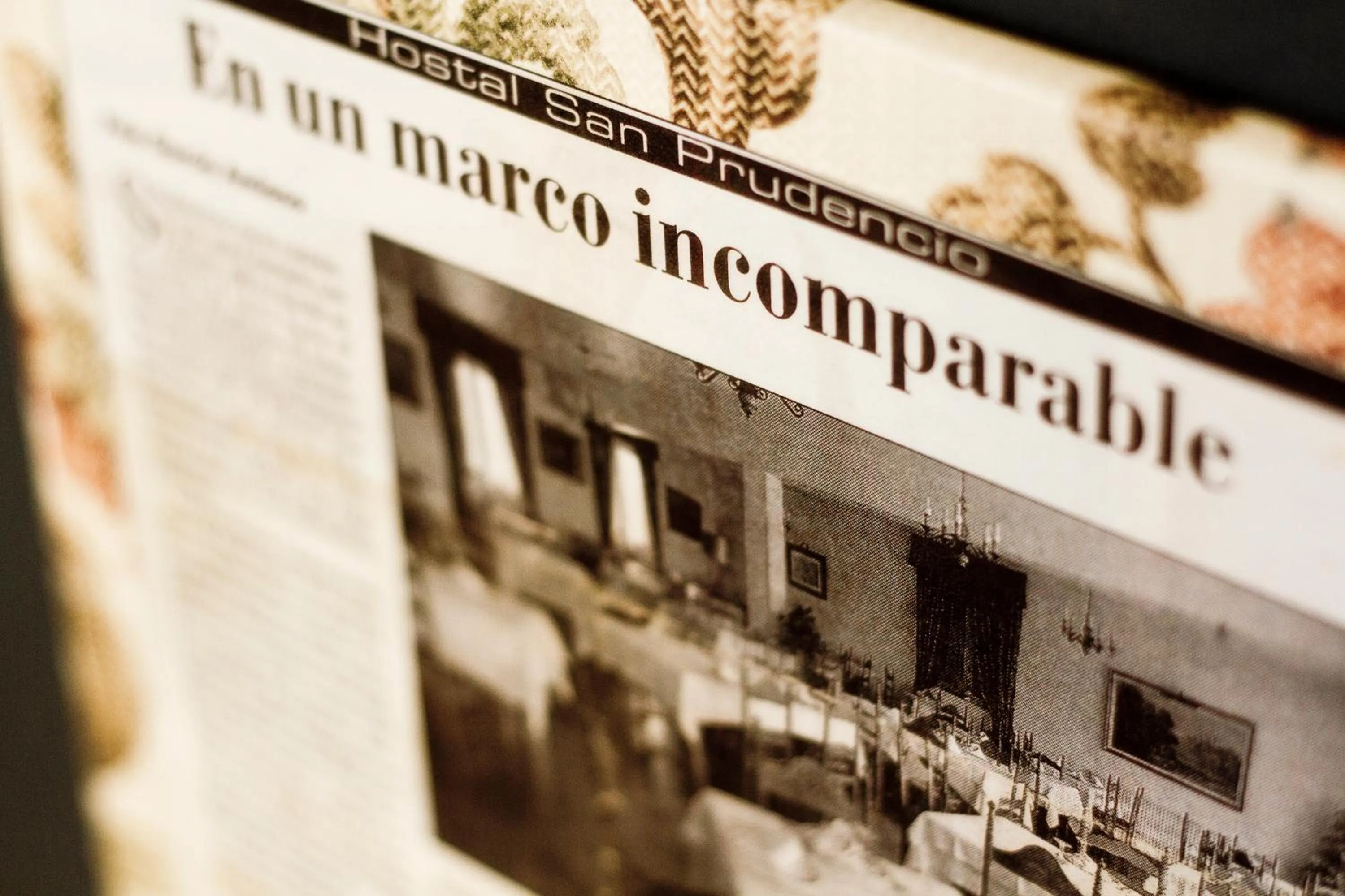 Library in Hotel San Prudentzio