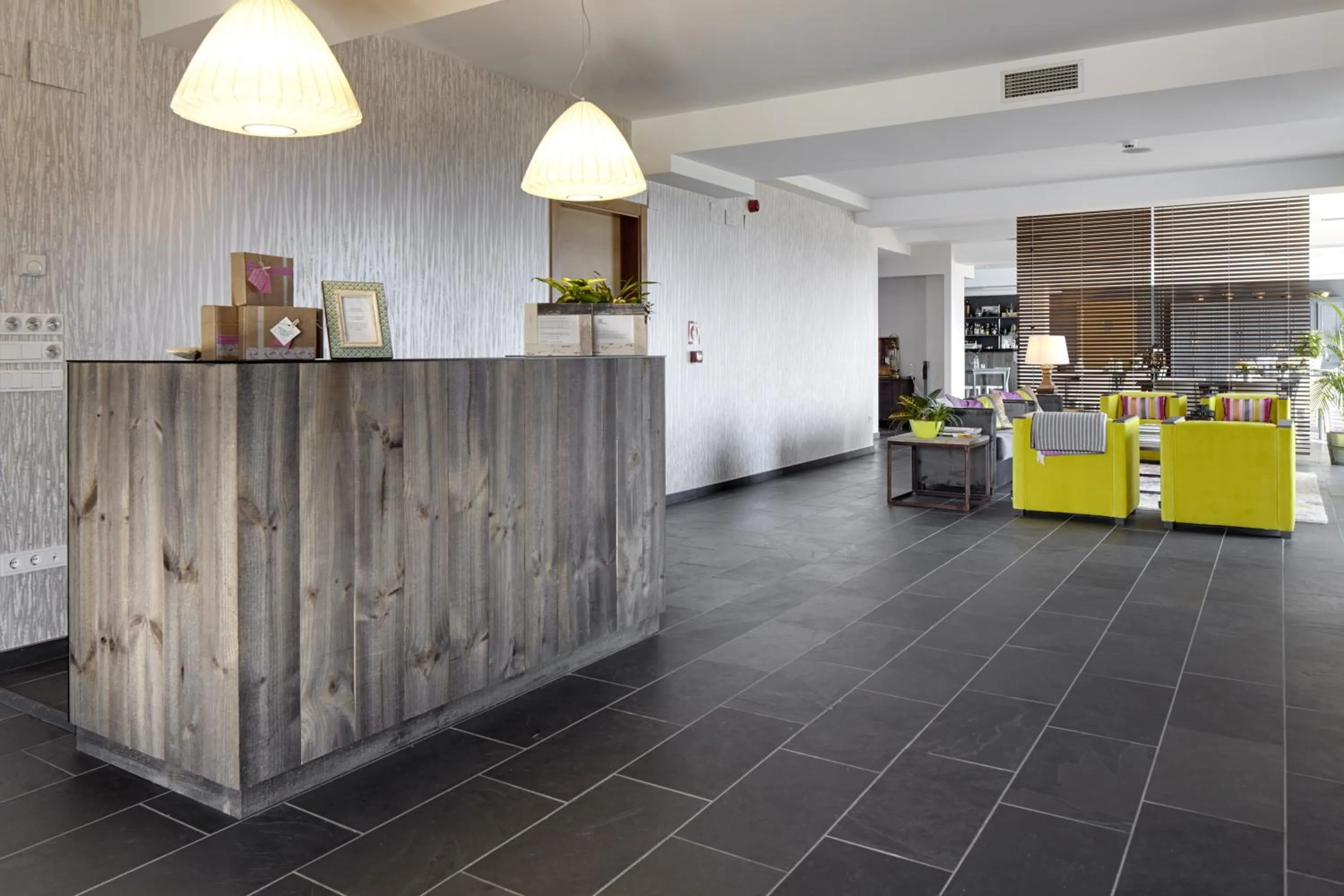 Lobby or reception in Hotel San Prudentzio