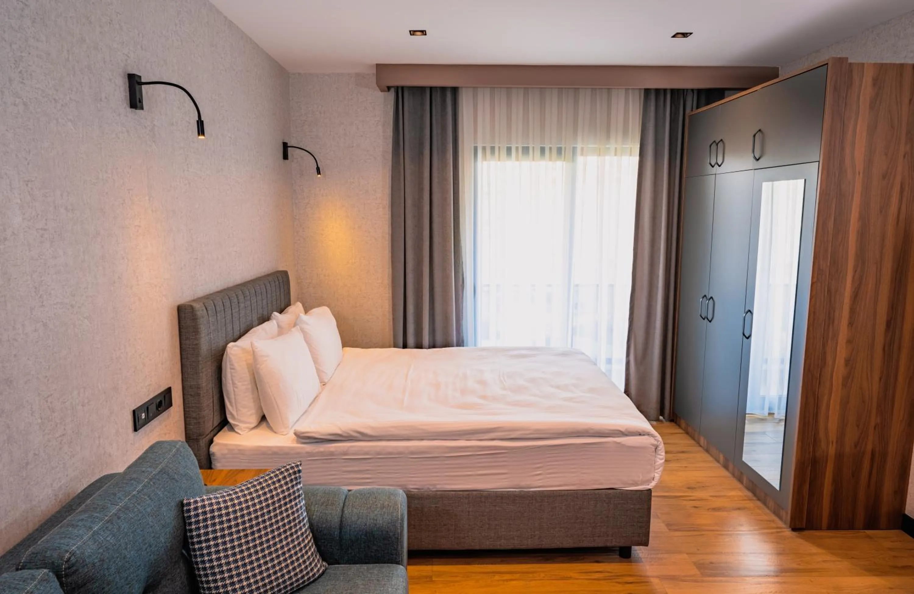 Bed in Görükle Alpaş Yaşam Hotel