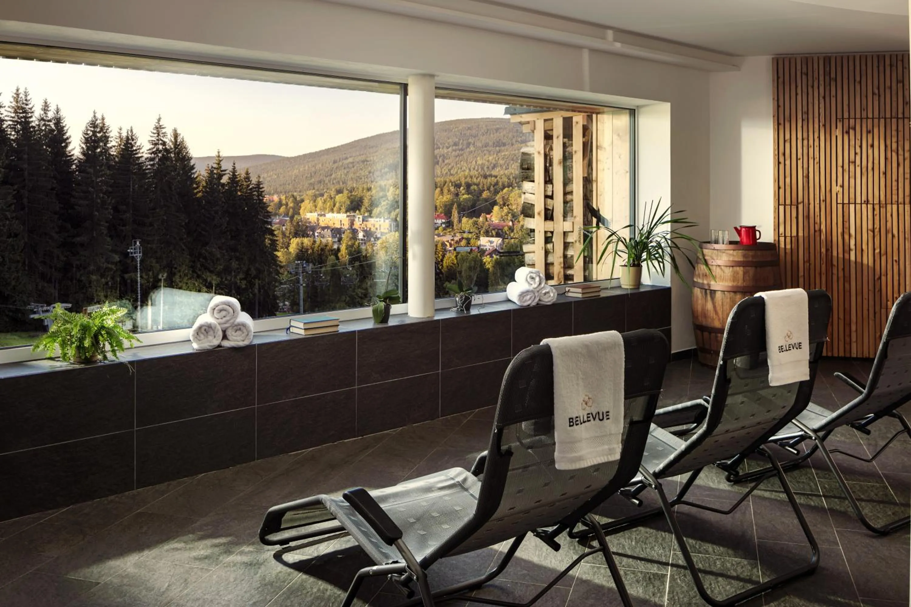 Spa and wellness centre/facilities in Ski & Spa hotel BELLEVUE