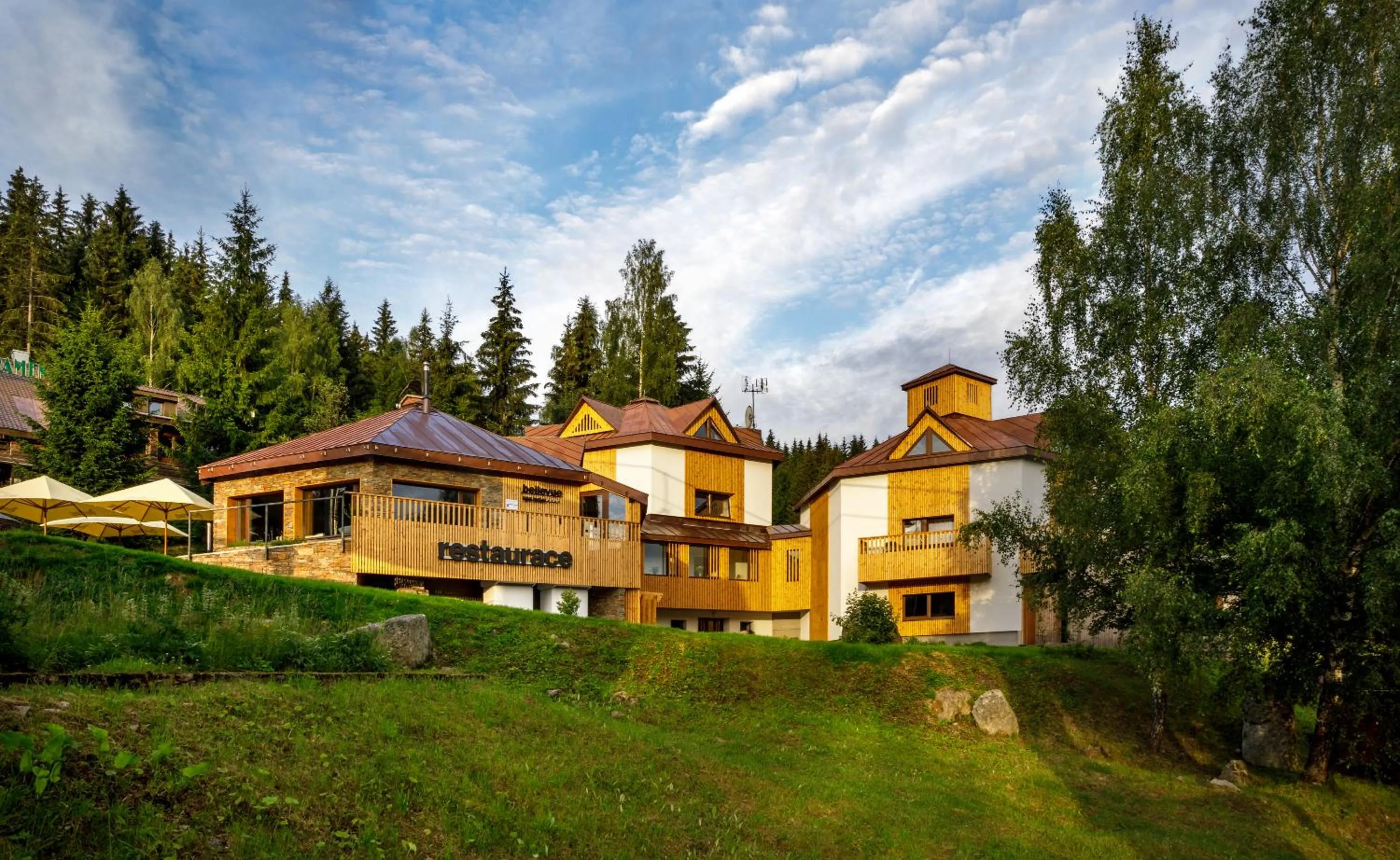 Property building in Ski & Spa hotel BELLEVUE