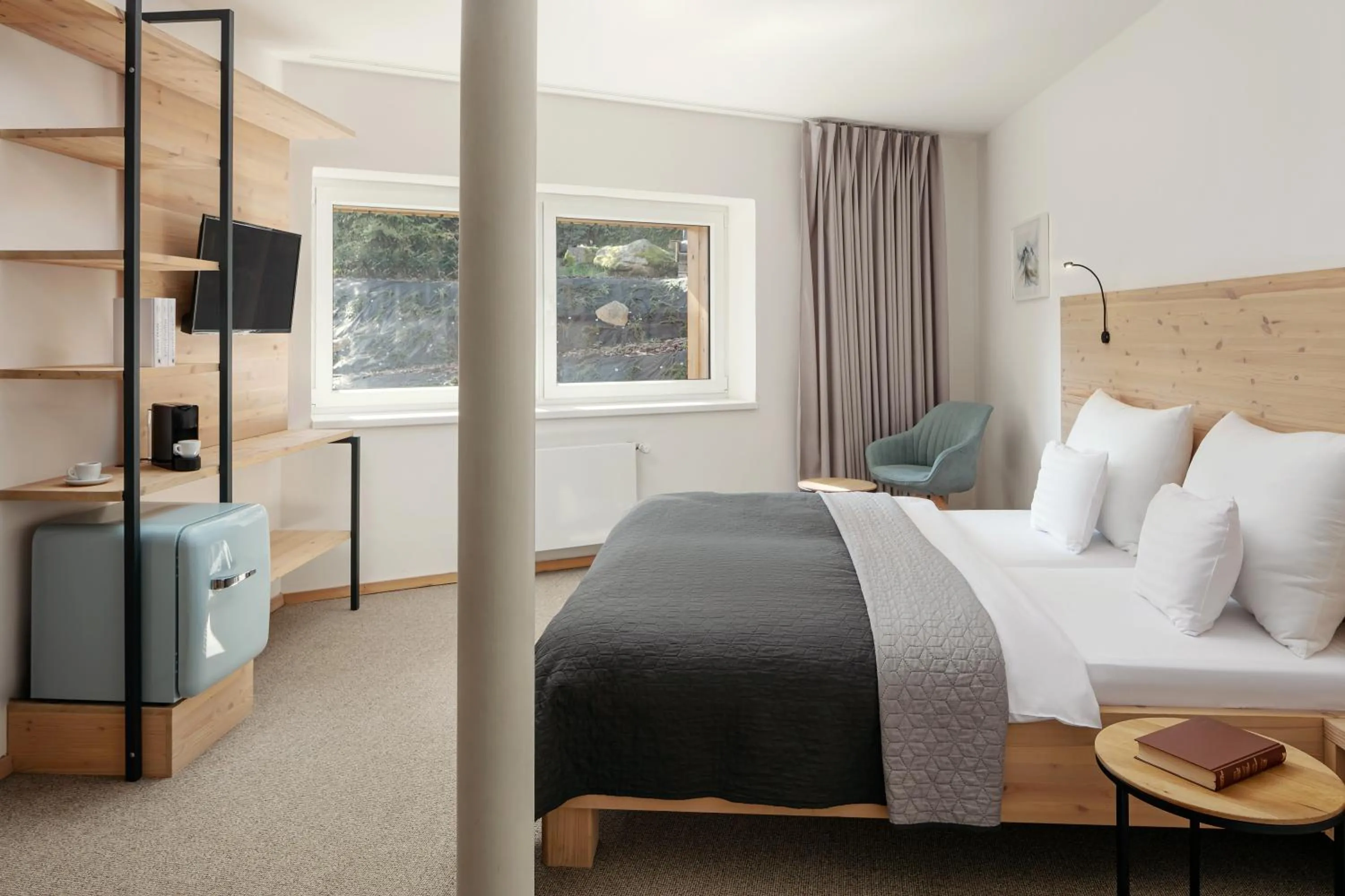 Bed in Ski & Spa hotel BELLEVUE