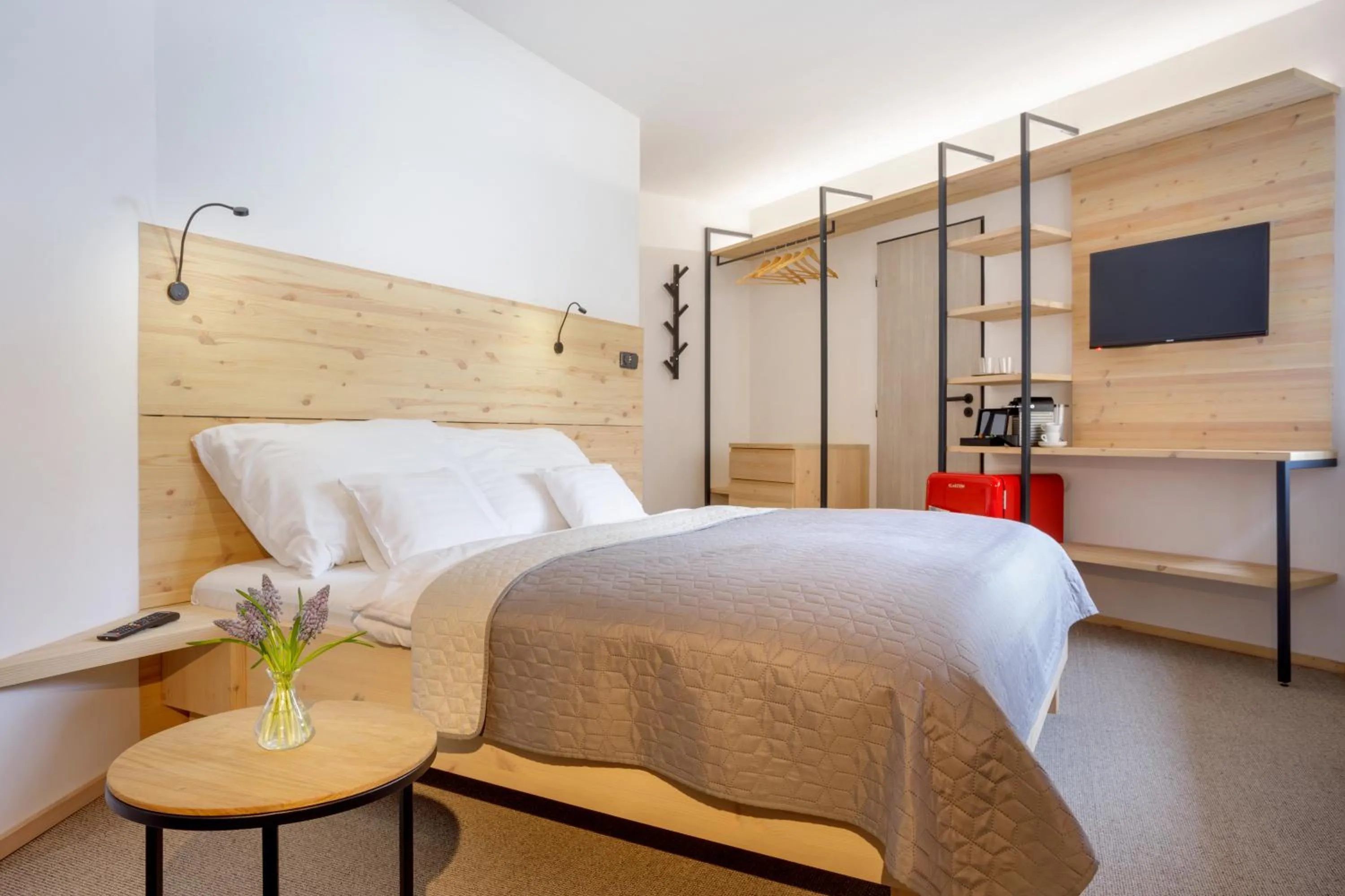 Bed in Ski & Spa hotel BELLEVUE