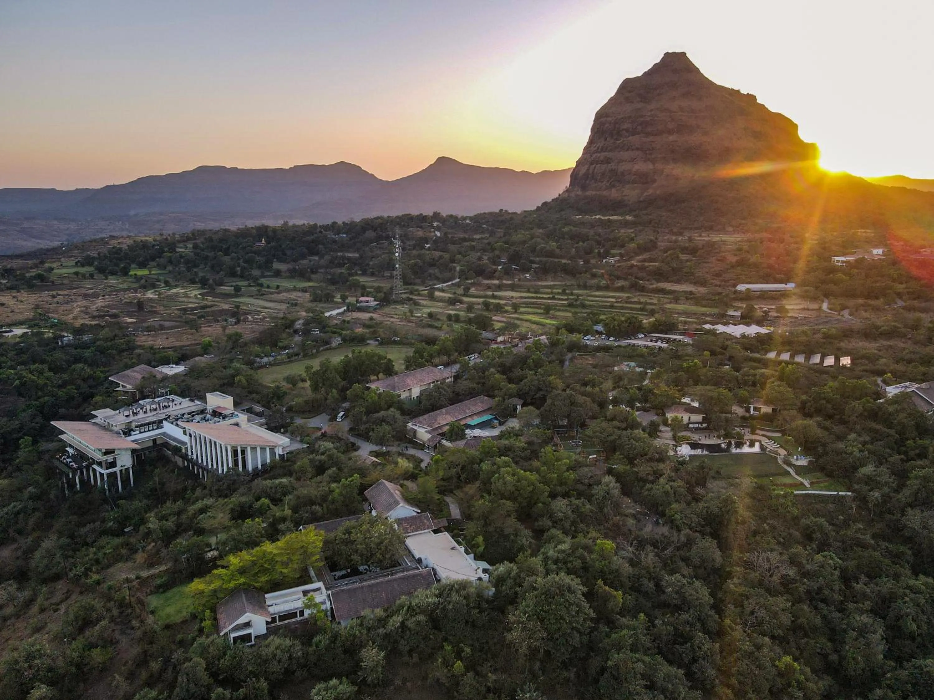 City view in Club Mahindra Tungi, Lonavala