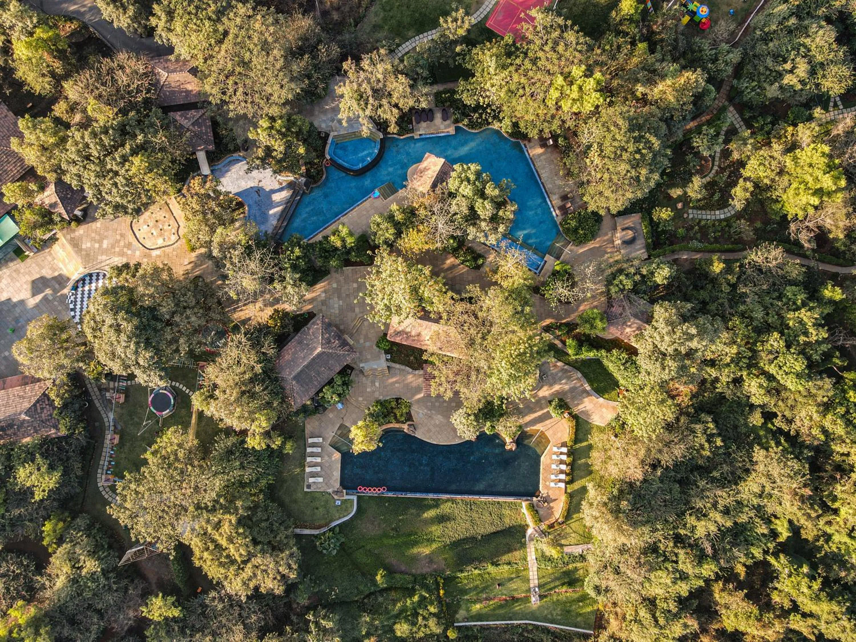 Bird's eye view in Club Mahindra Tungi, Lonavala