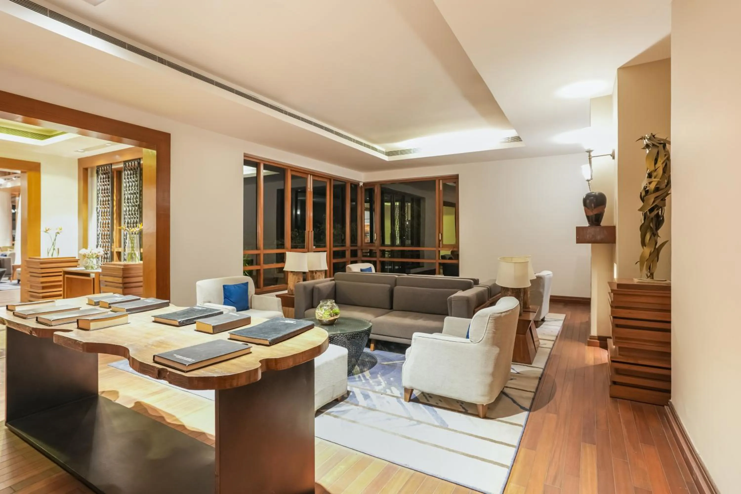 Lobby or reception in Club Mahindra Tungi, Lonavala