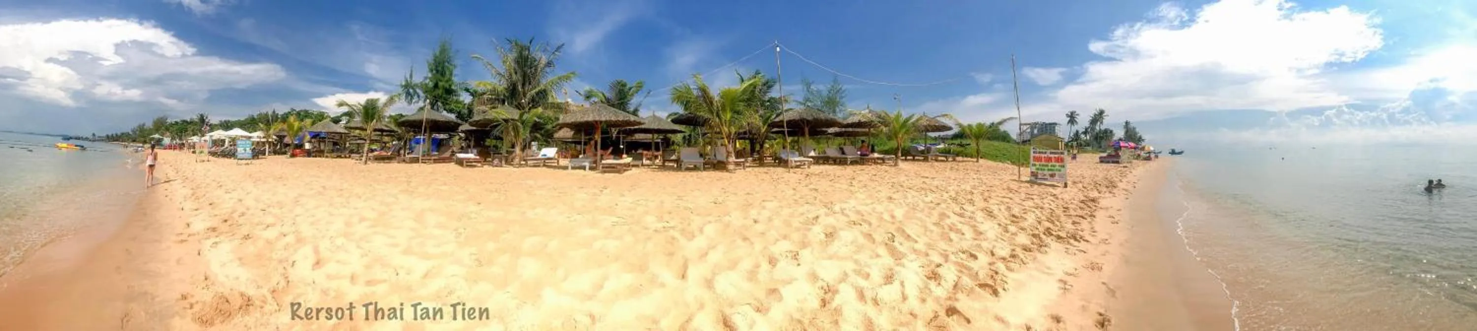 Beach in Thai Tan Tien Hotel