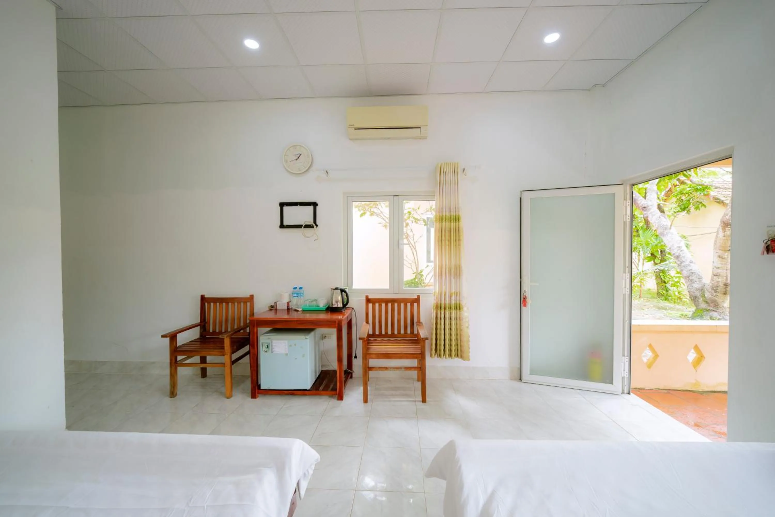 Bed in Thai Tan Tien Hotel