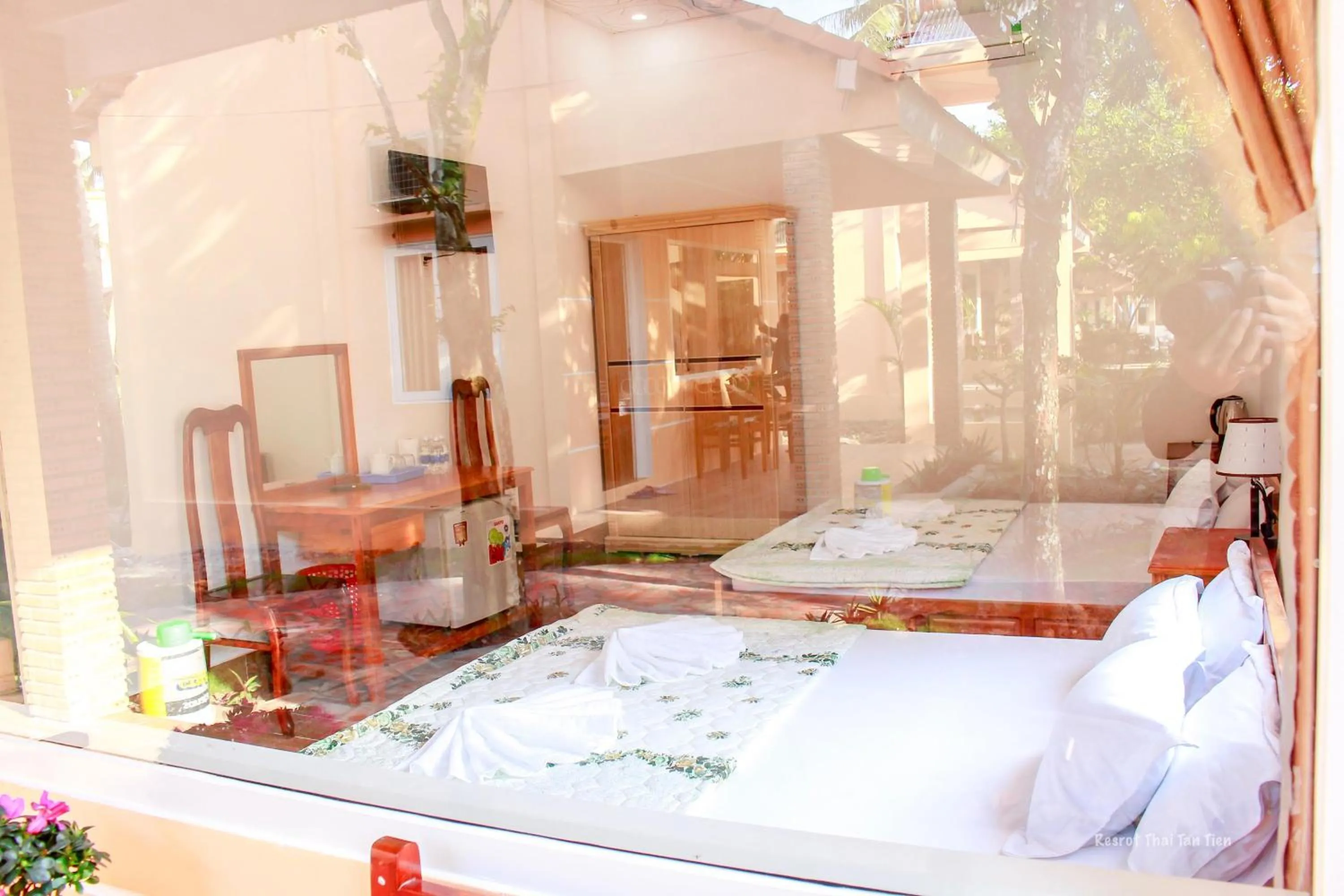 Bedroom, Bed in Thai Tan Tien Hotel