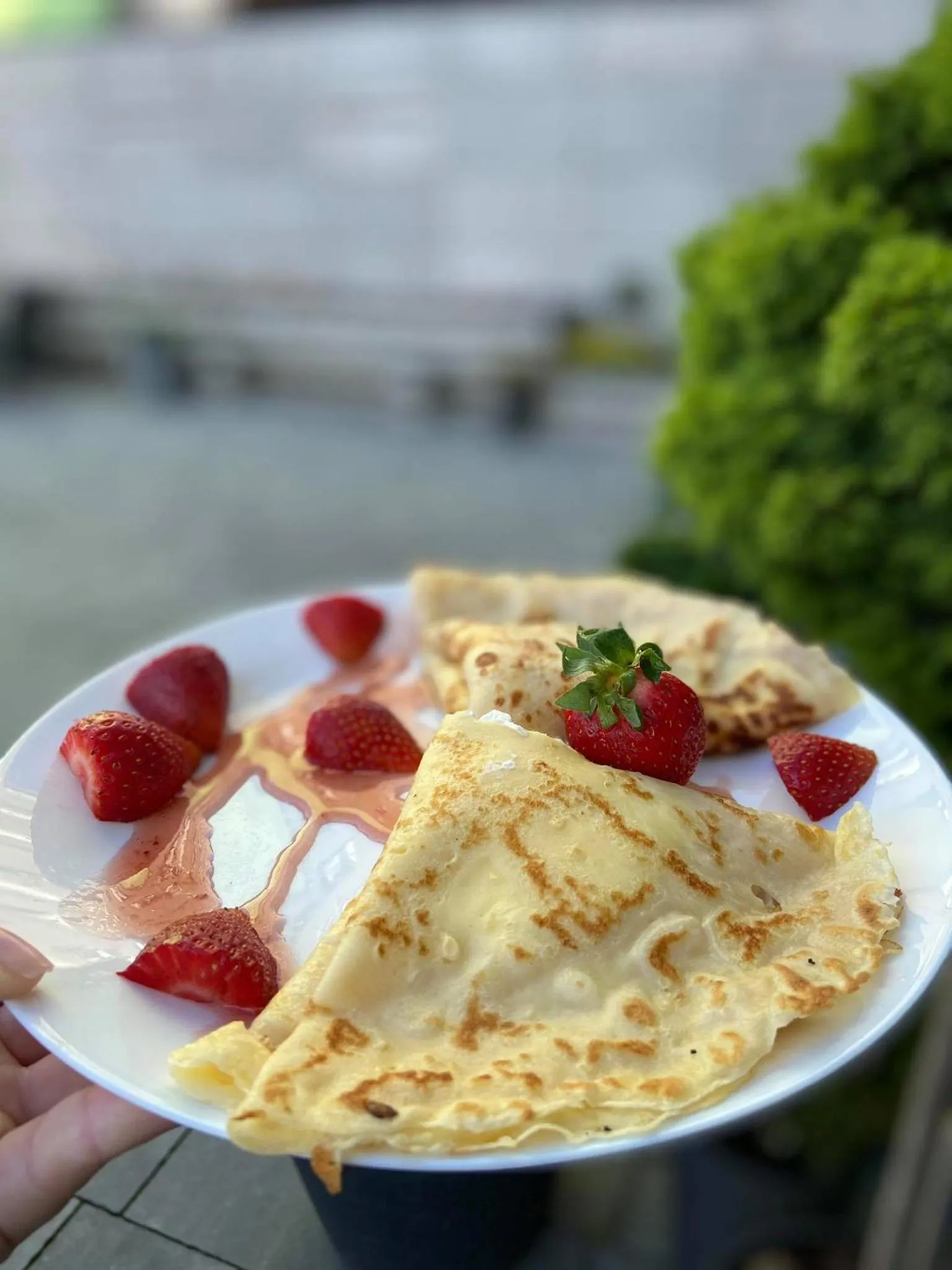 Food close-up in Kamienica Morska Gdynia
