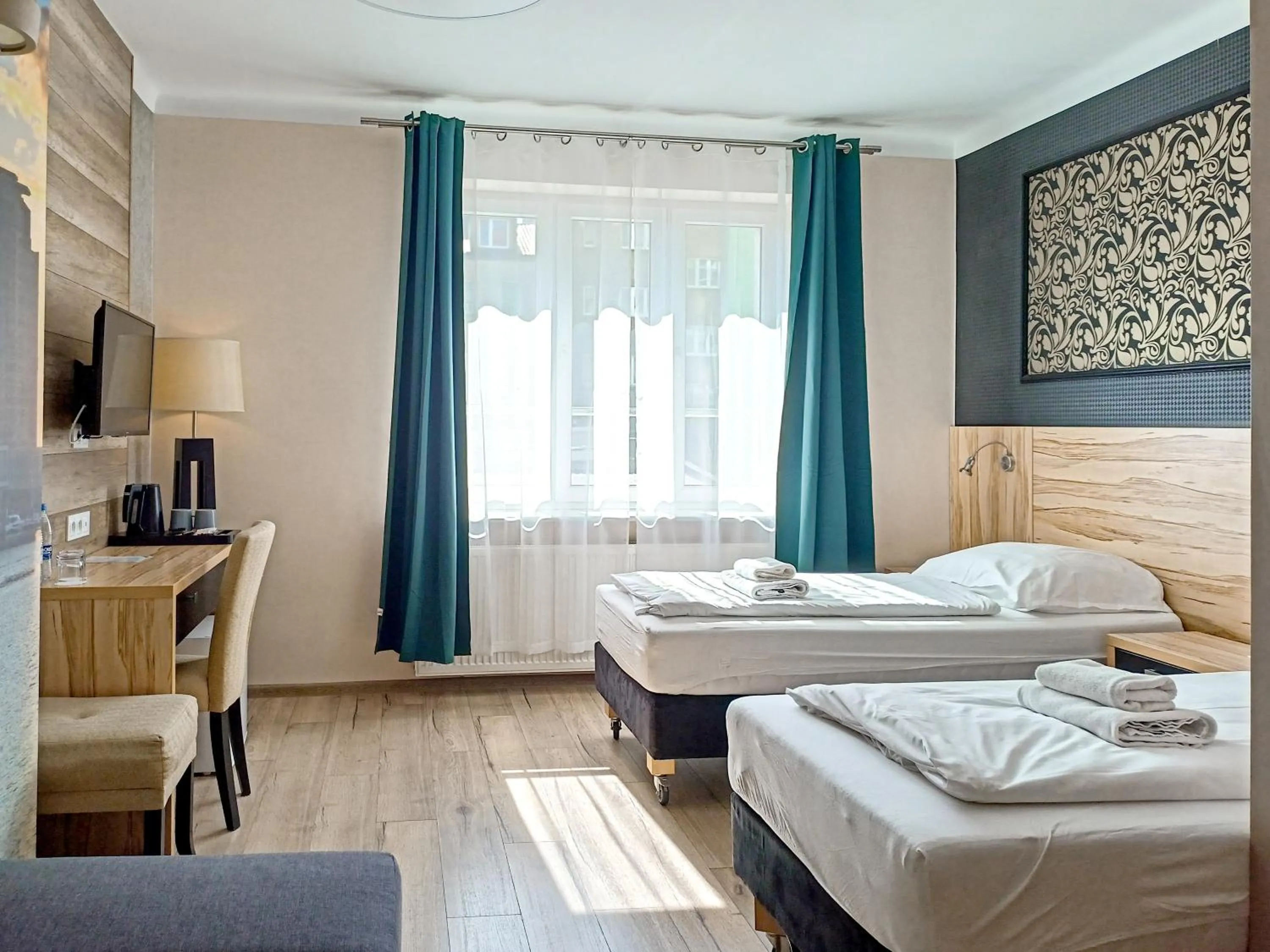 Bedroom, Bed in Kamienica Morska Gdynia