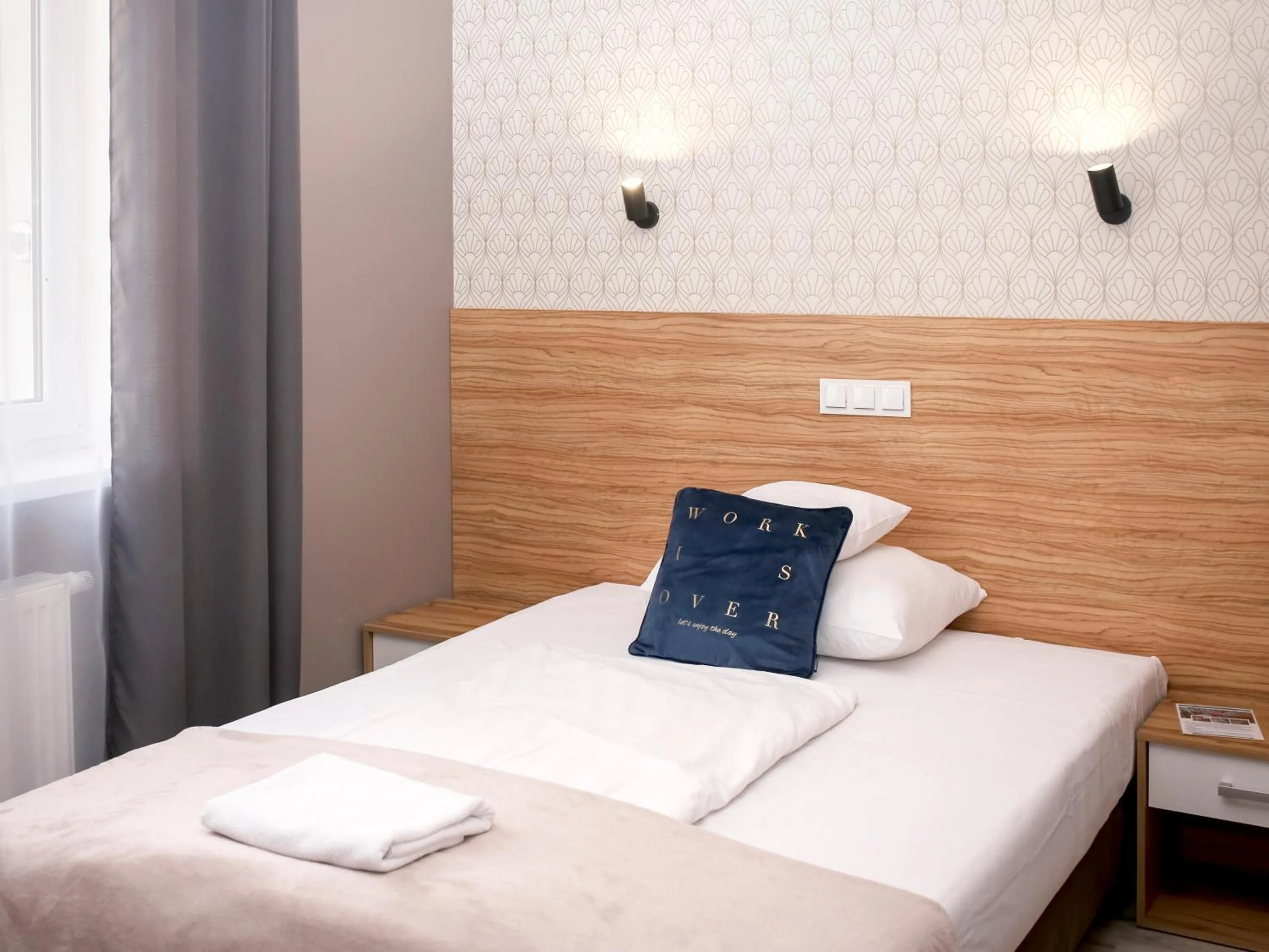 View (from property/room), Bed in Kamienica Morska Gdynia