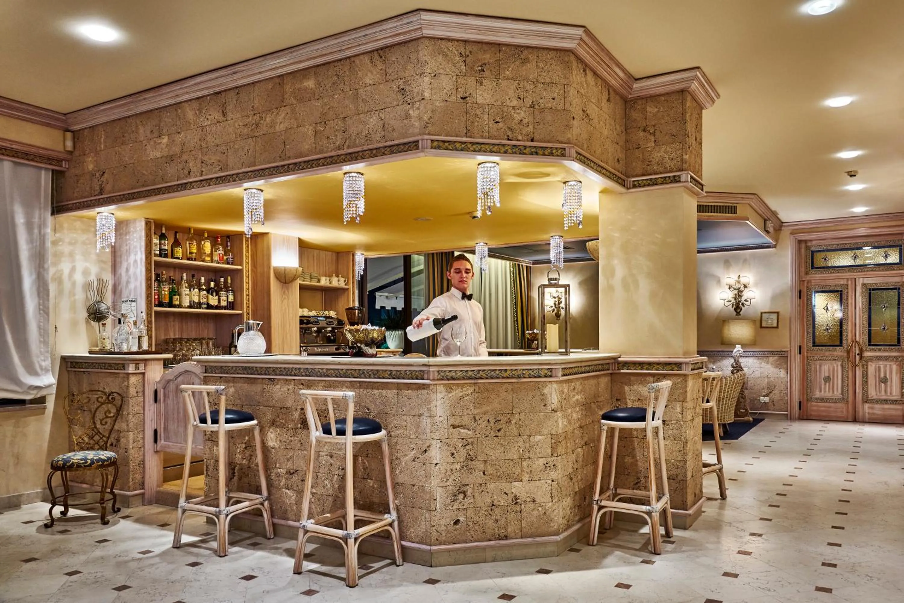 Staff in Palace Hotel Regina