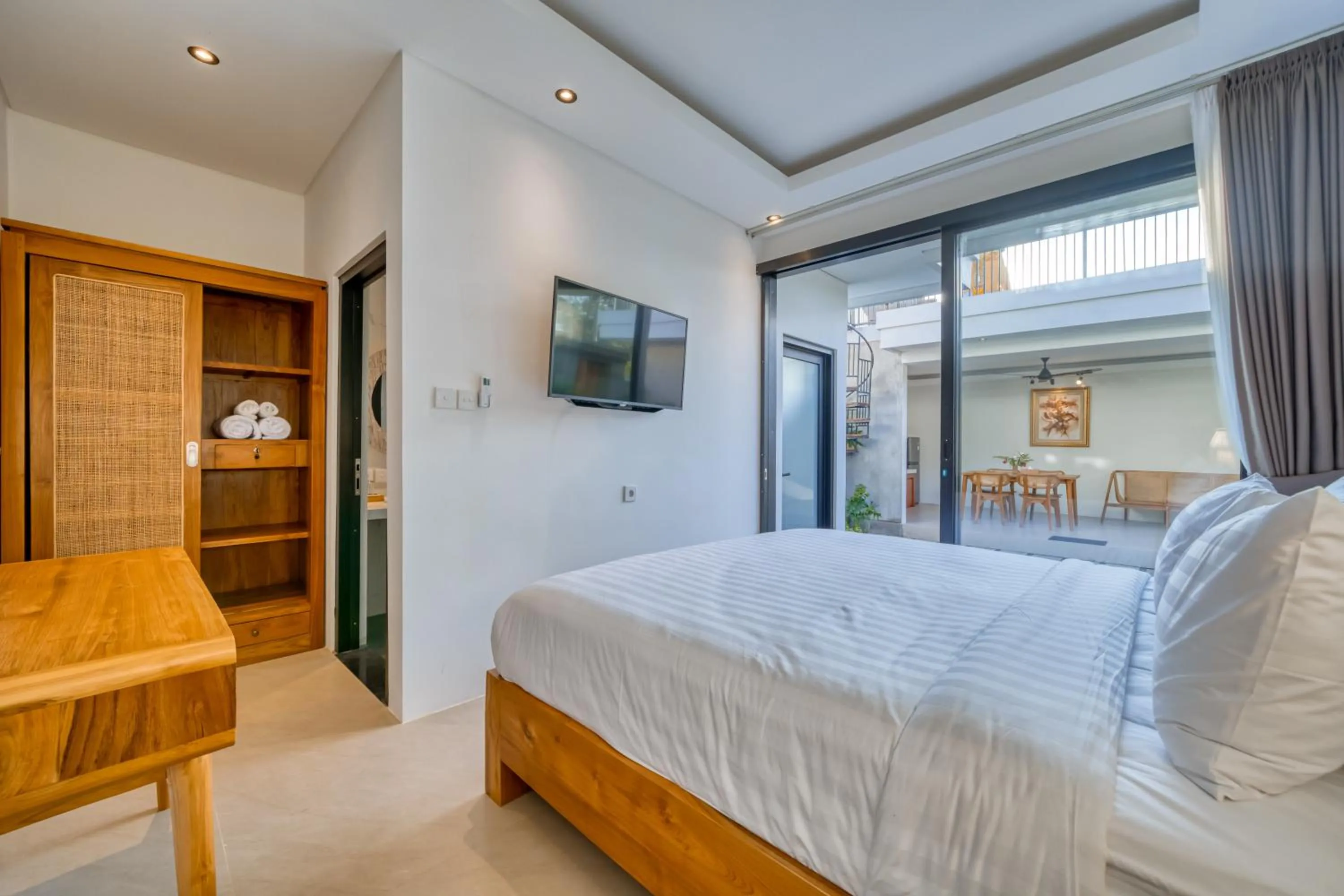 Bedroom, Bed in Villa Mirah Ubud