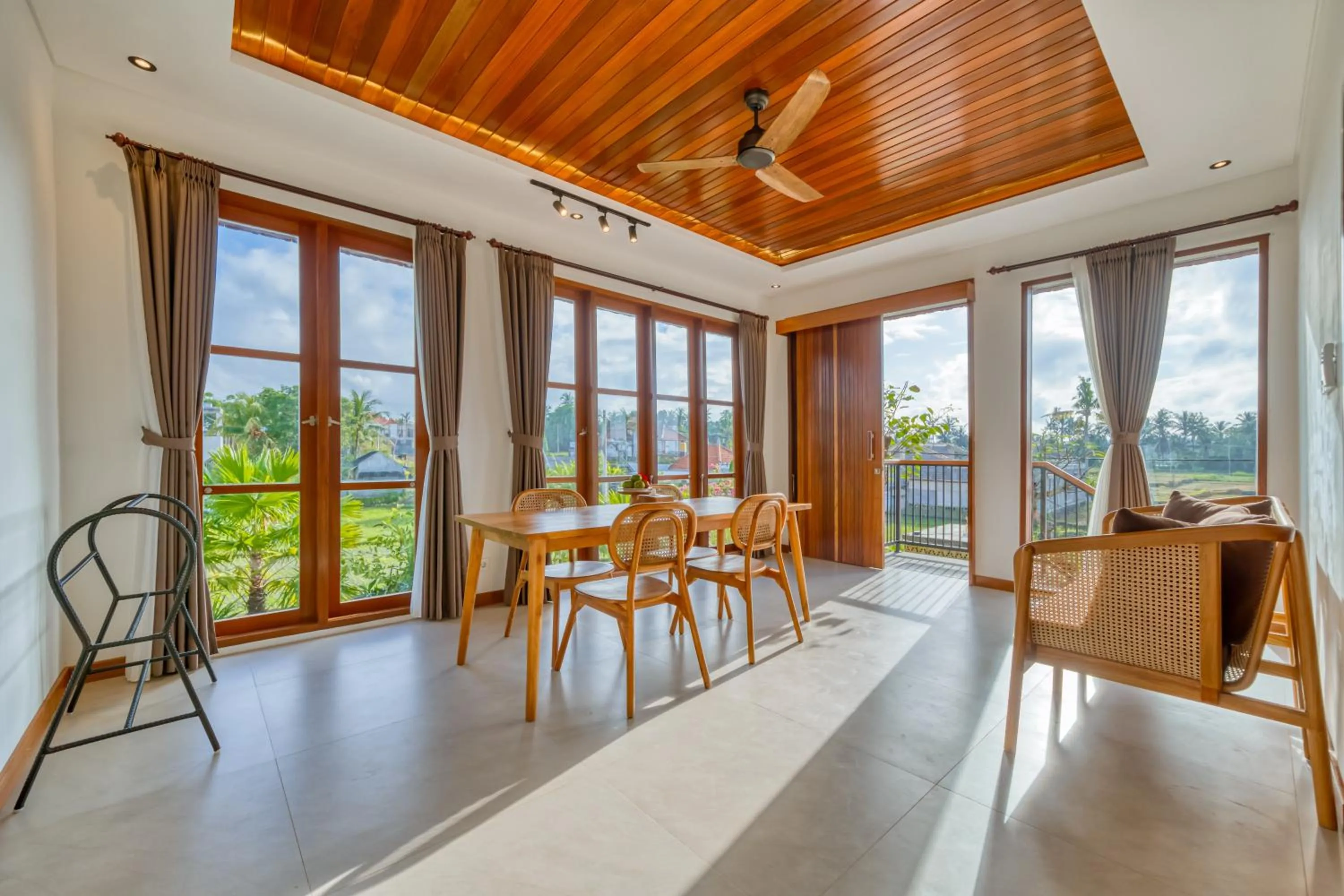Living room in Villa Mirah Ubud