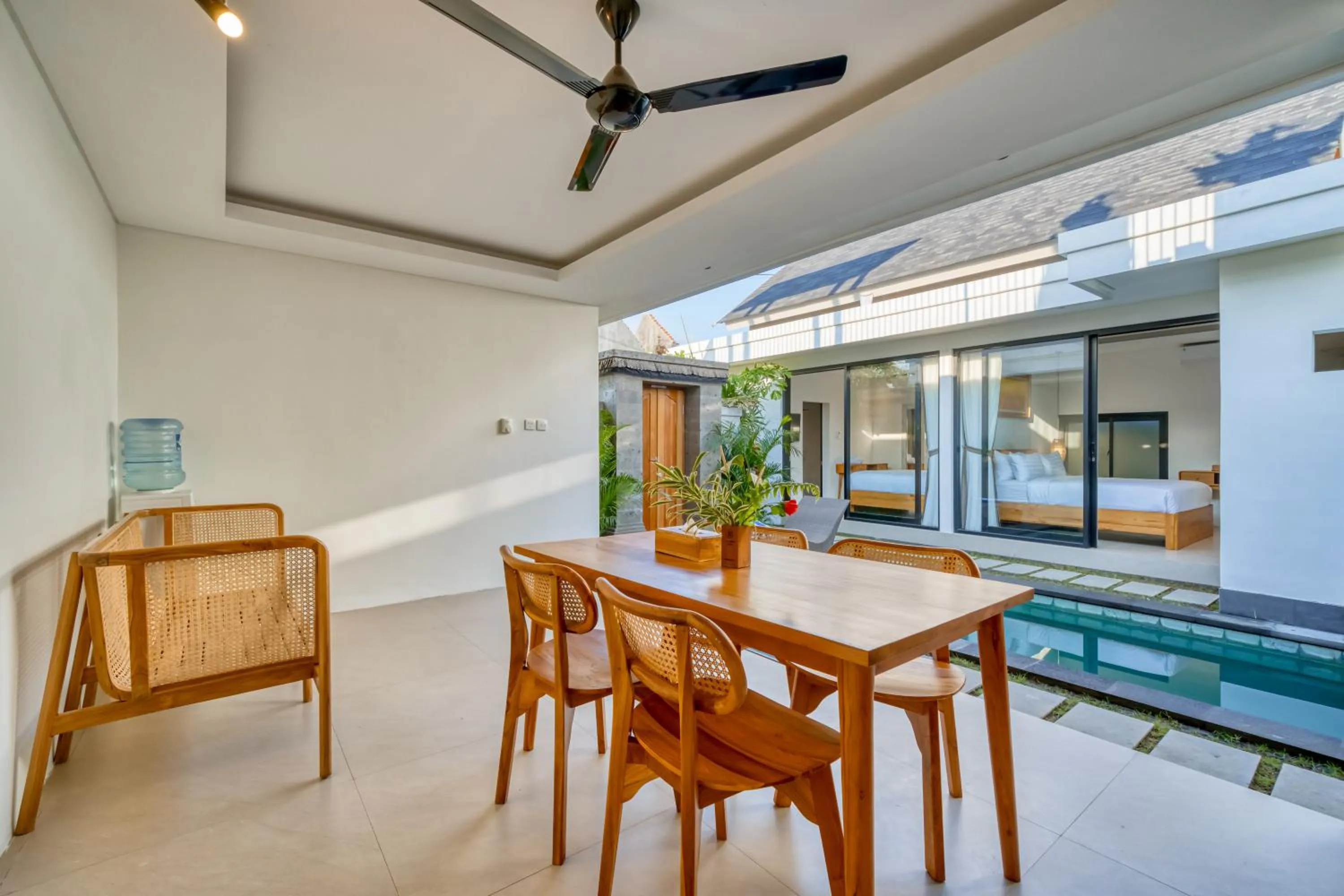 Living room in Villa Mirah Ubud