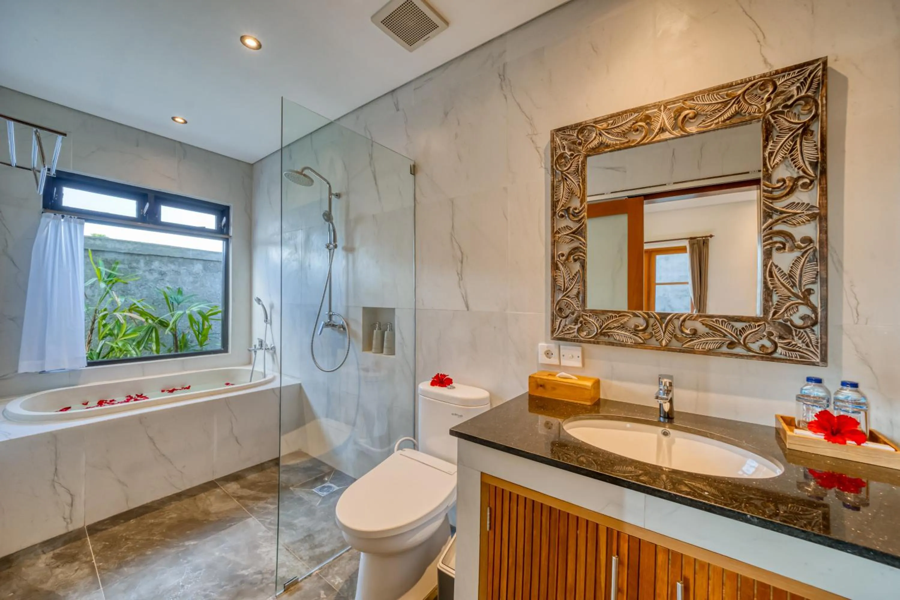 Bathroom in Villa Mirah Ubud