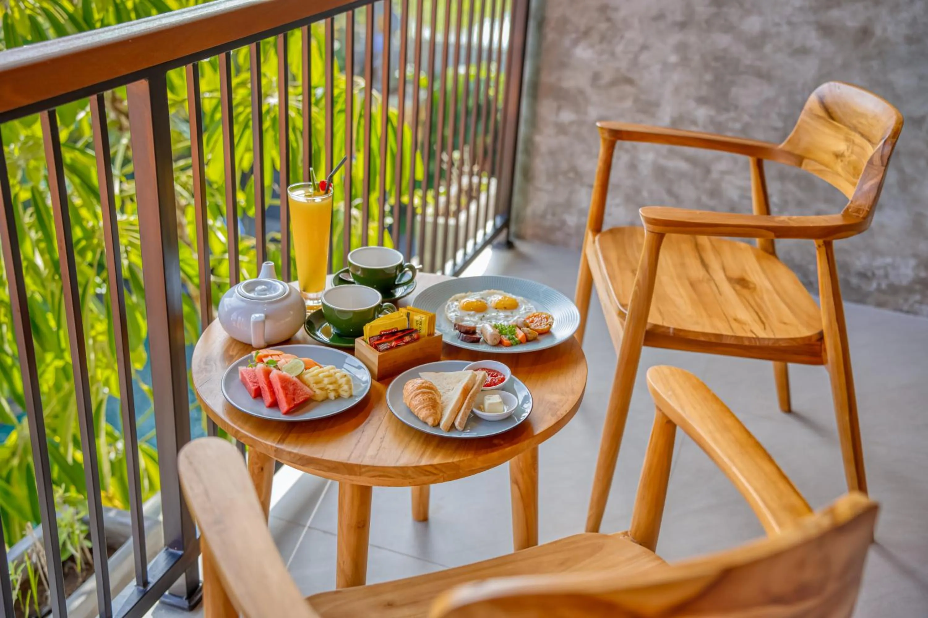 Breakfast in Villa Mirah Ubud