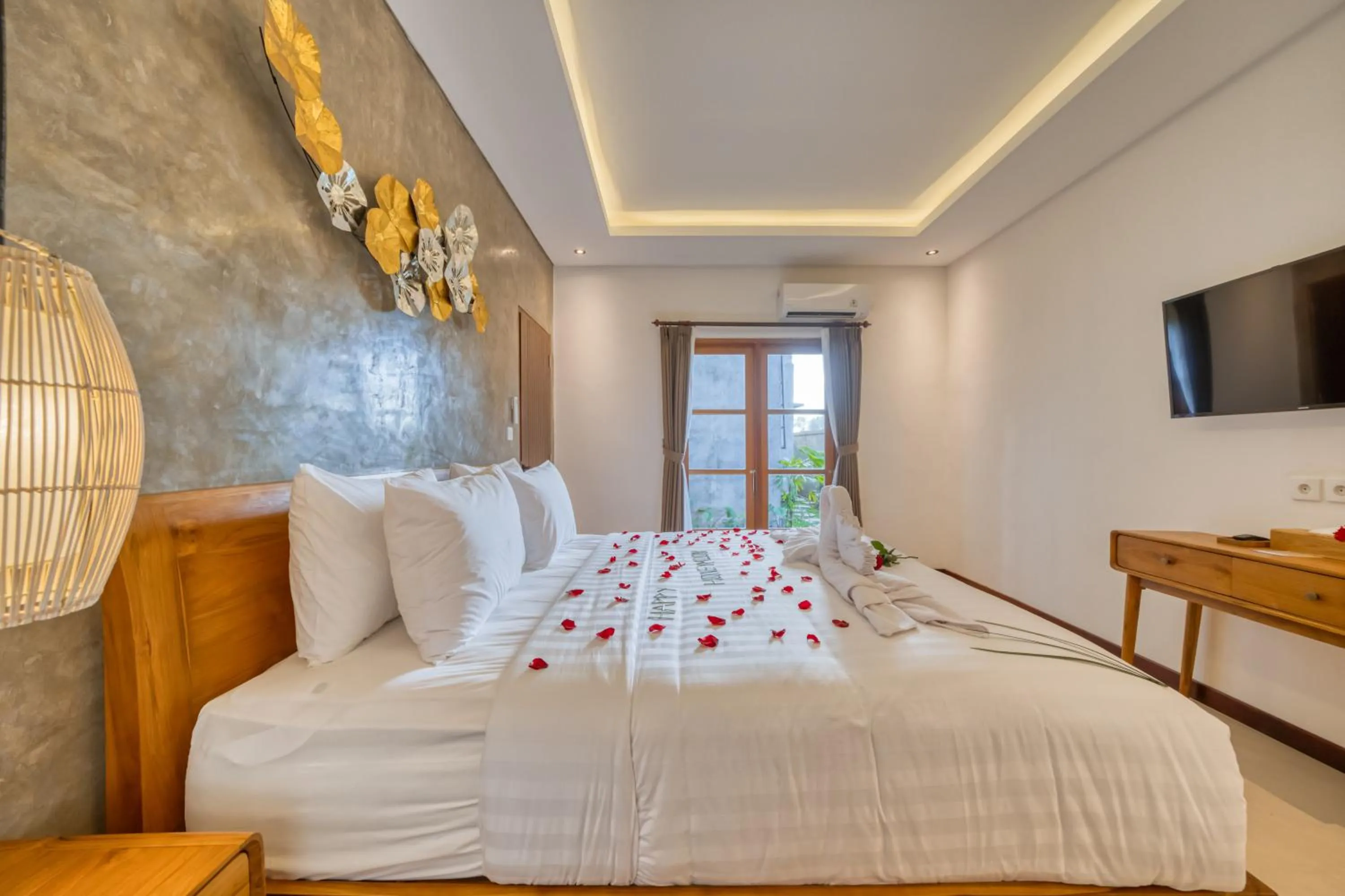 Bedroom, Bed in Villa Mirah Ubud