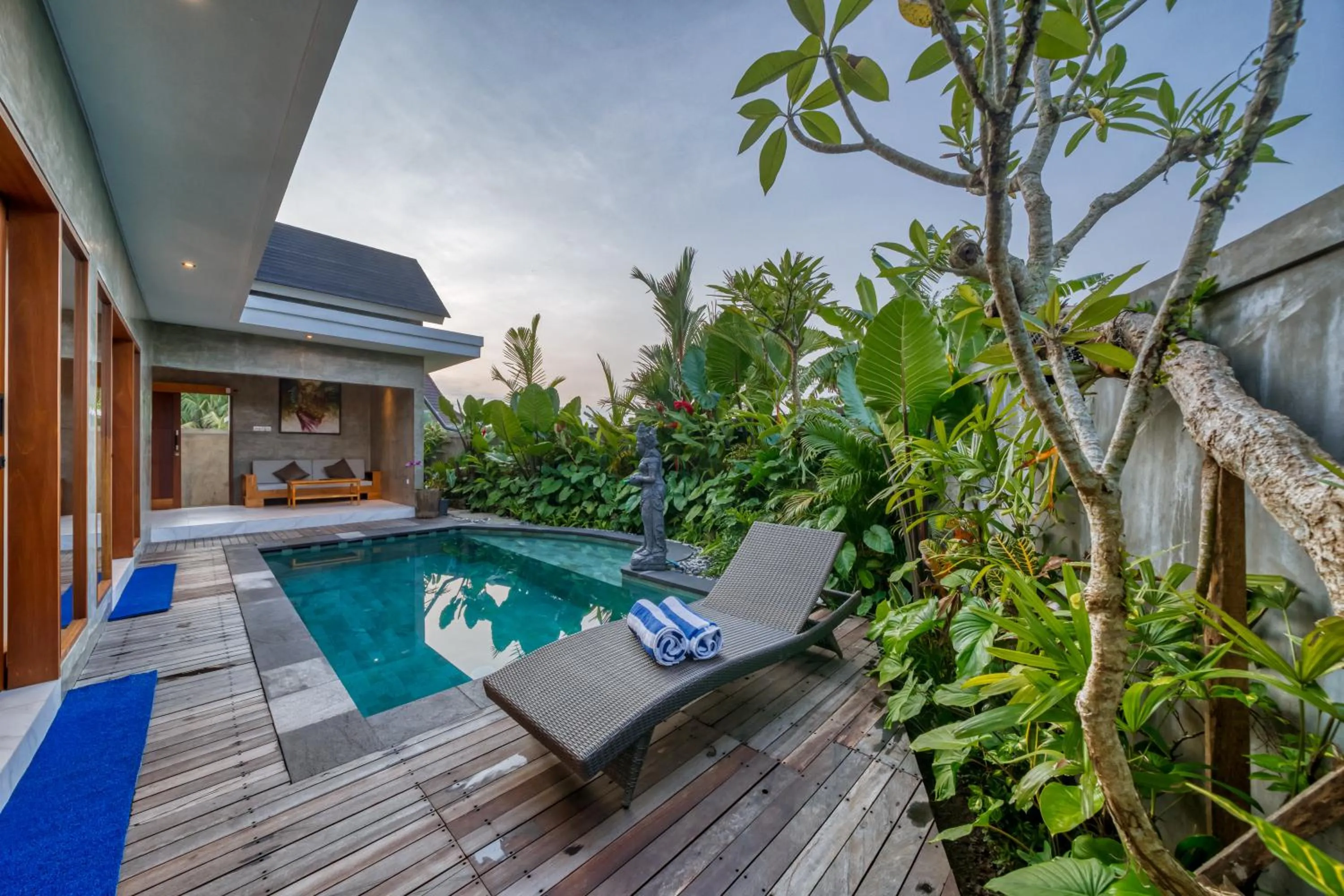 Patio in Villa Mirah Ubud