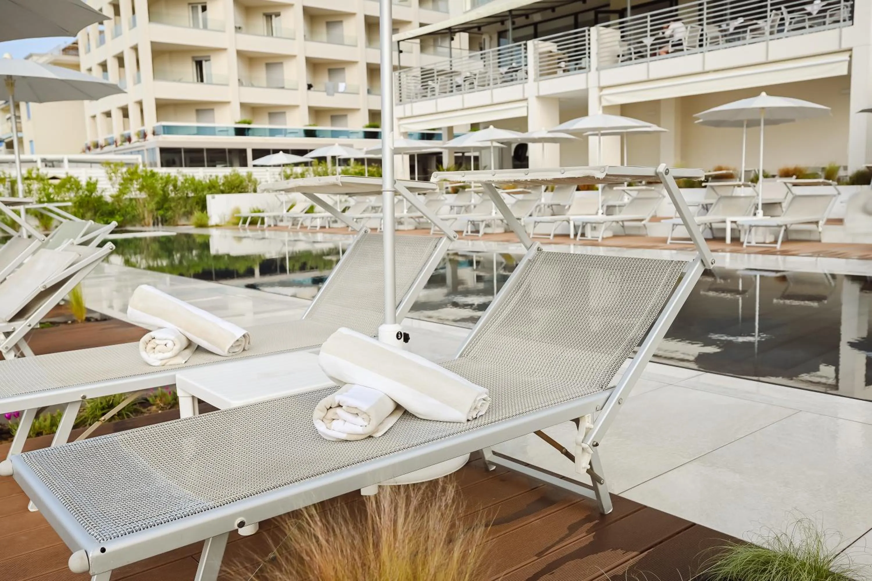 Pool view in Hotel Las Vegas