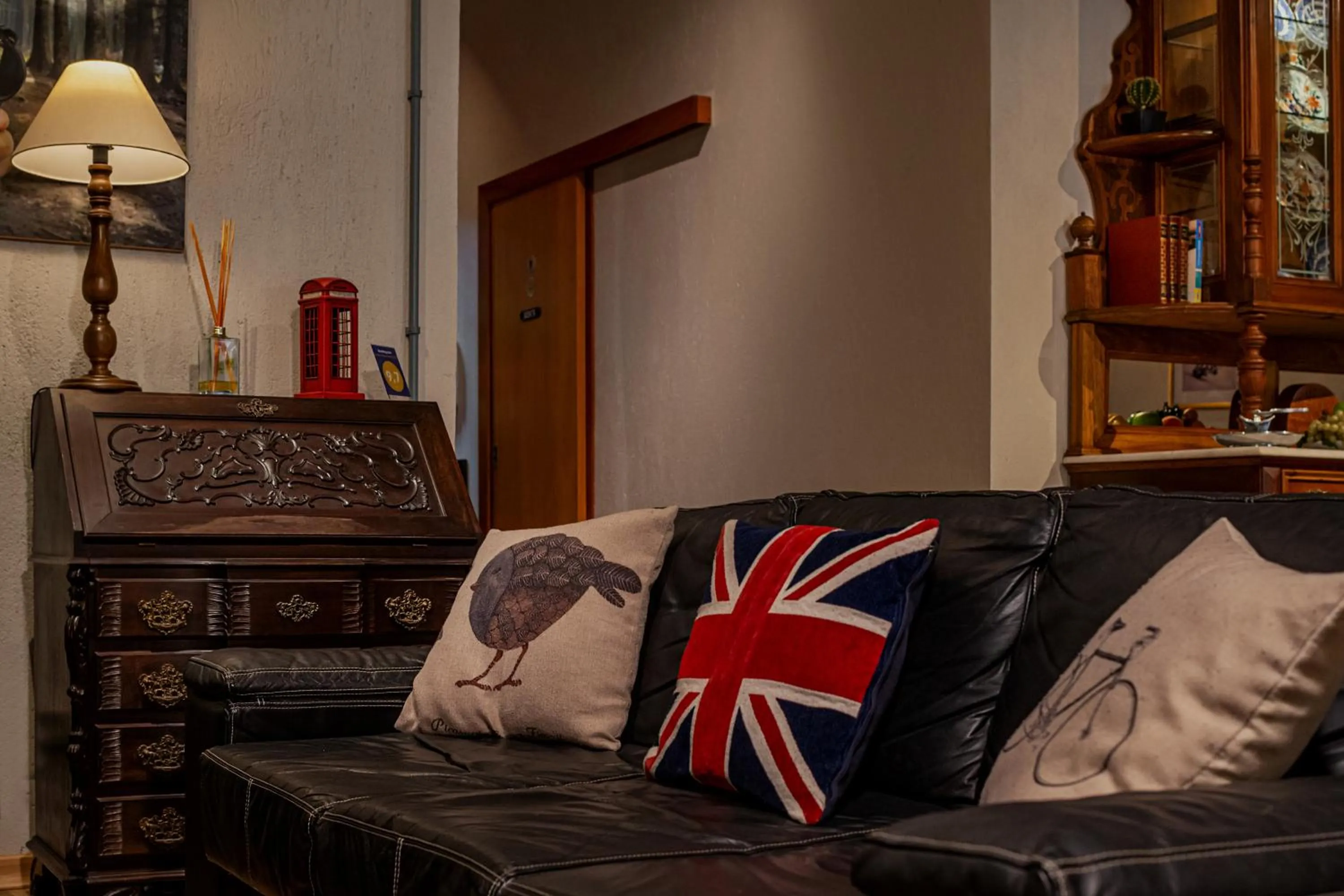 Living room in Hotel Boutique Britanico