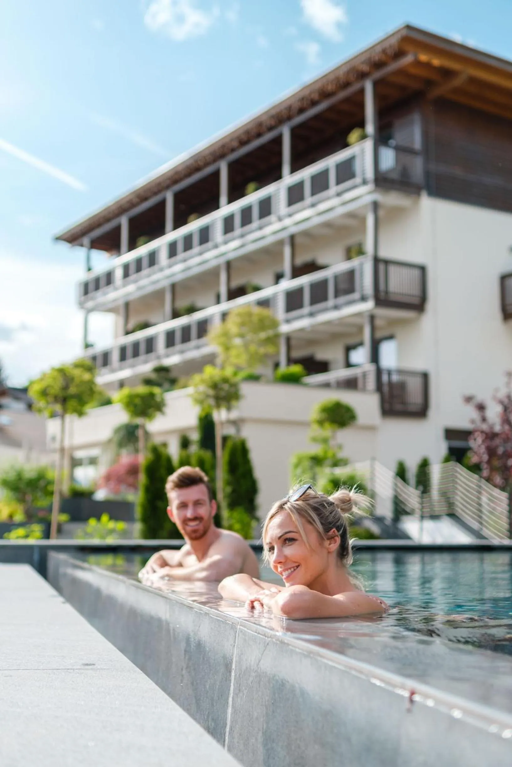 Swimming pool in Hotel Salten