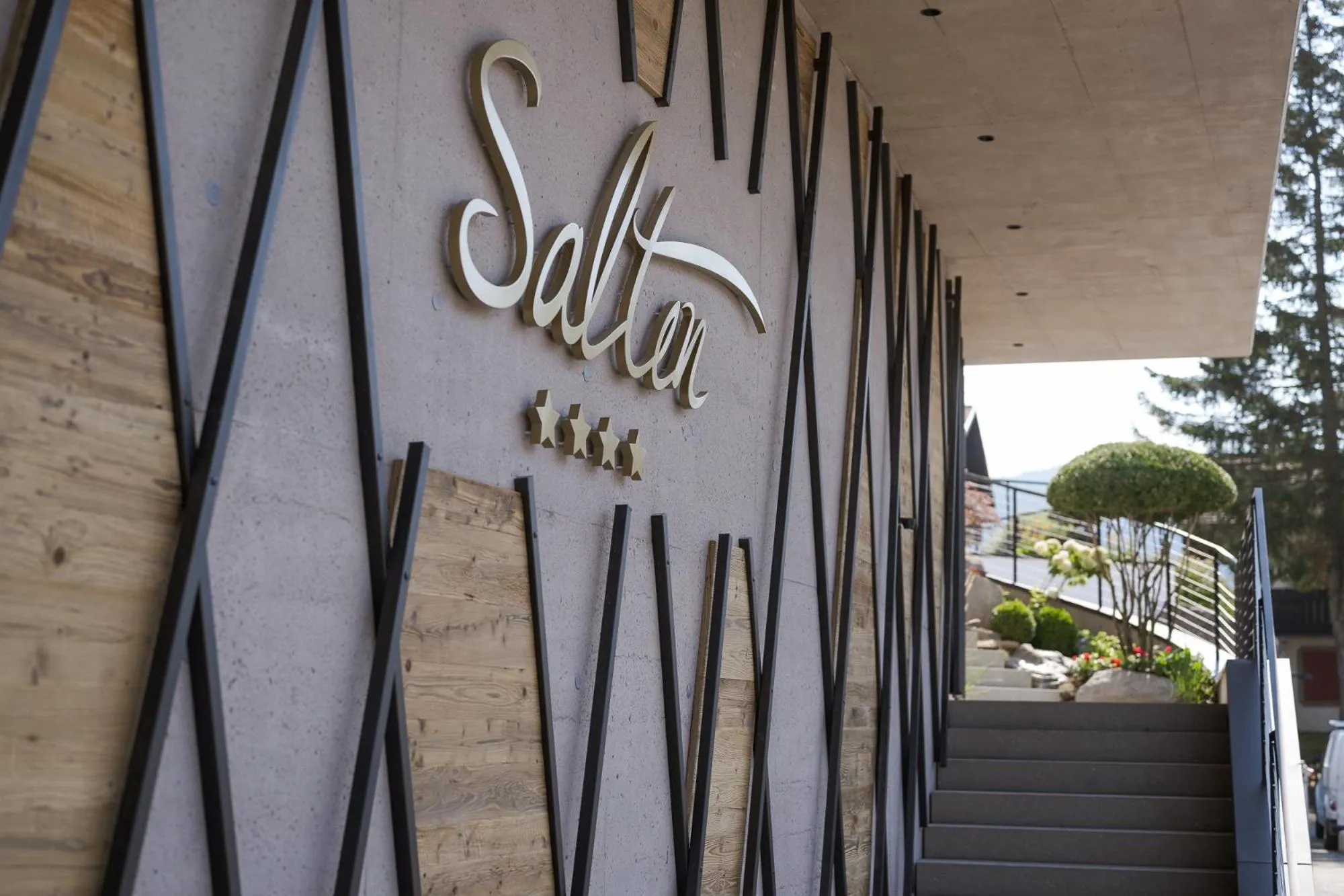 Facade/entrance in Hotel Salten