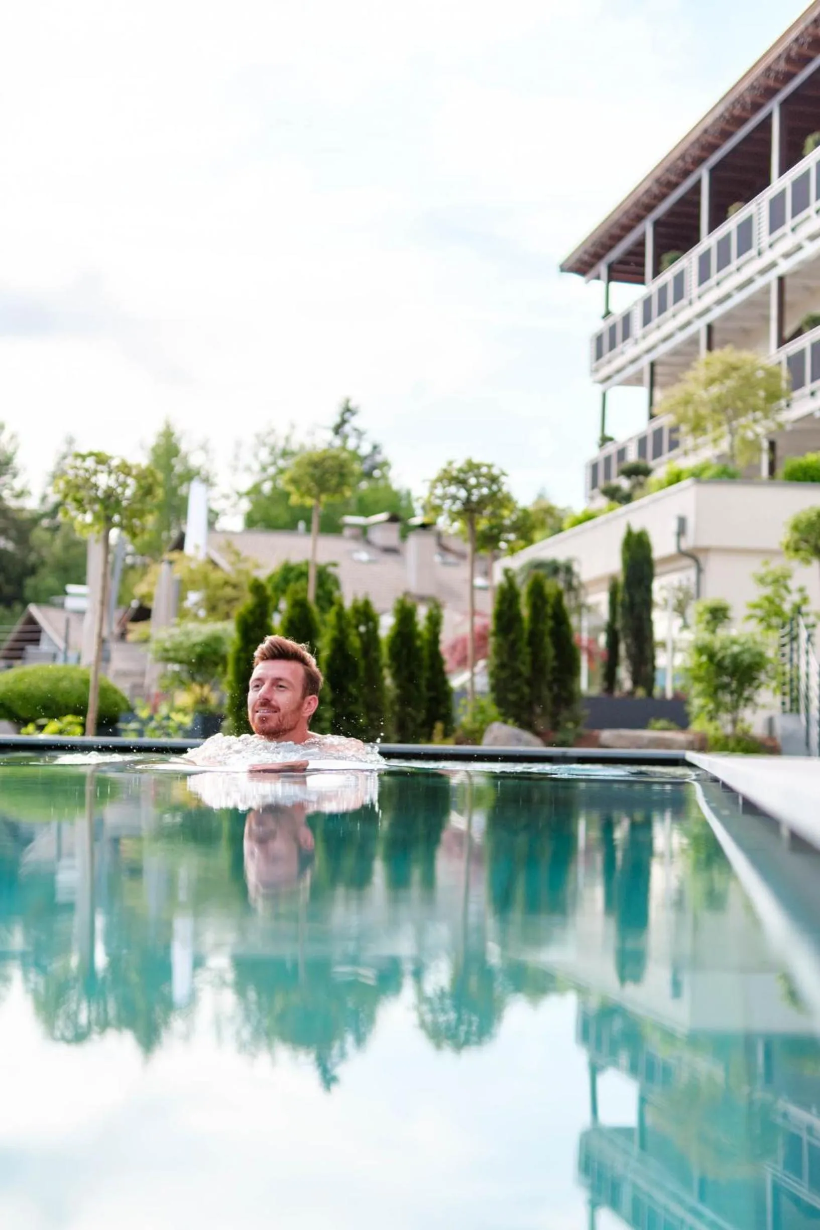 Swimming pool in Hotel Salten