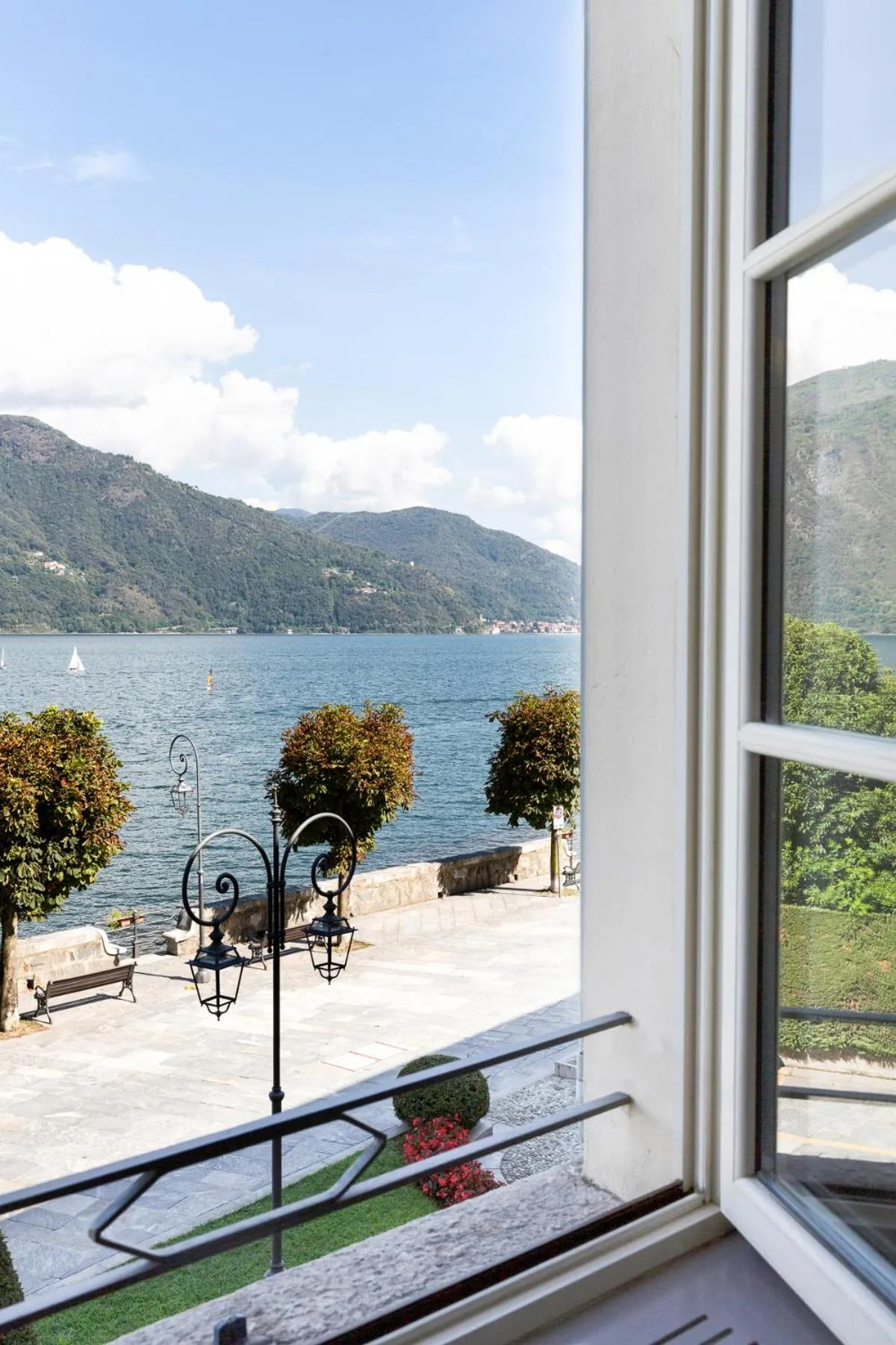 Lake view in Hotel Cannobio