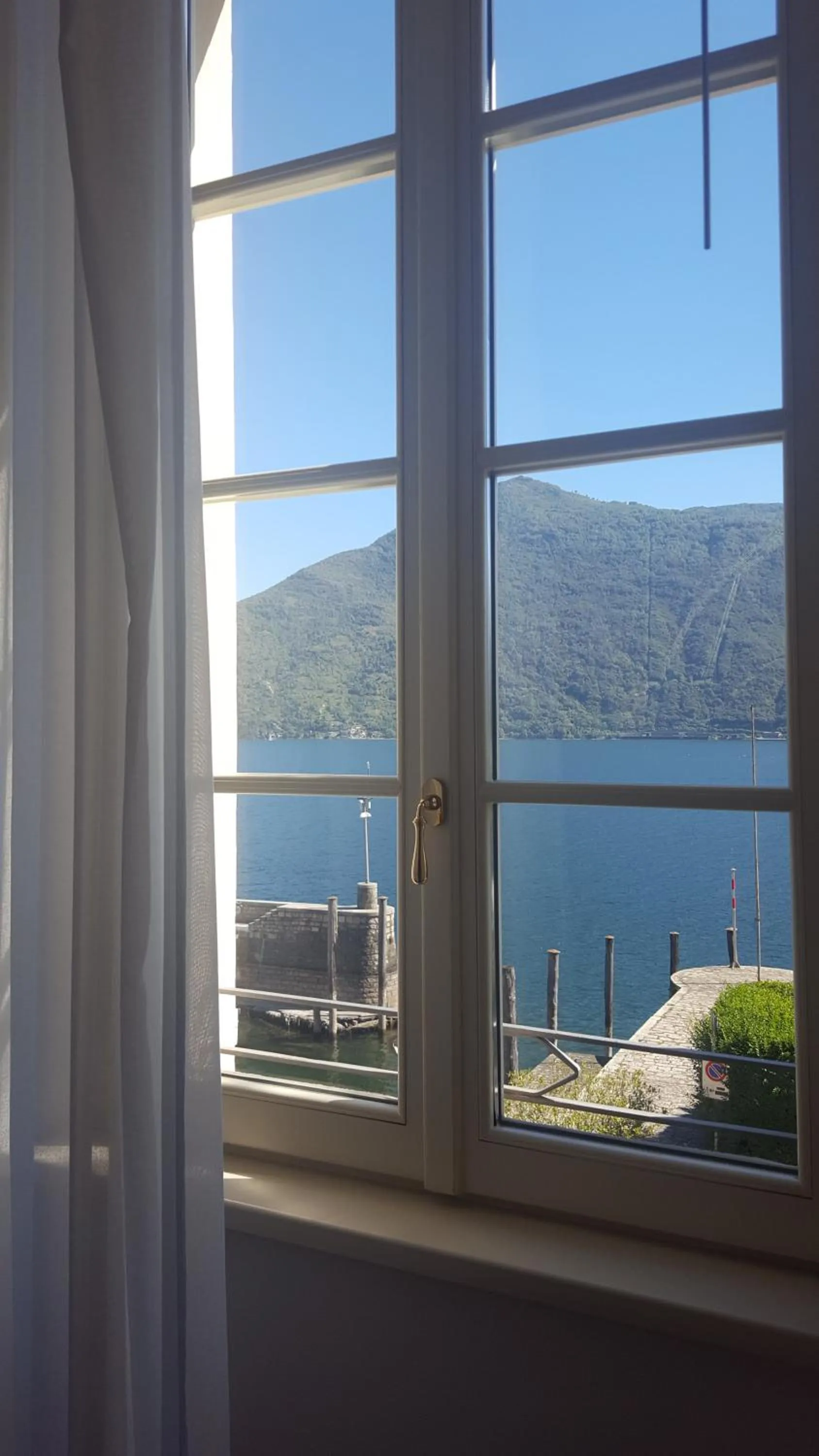 Lake view in Hotel Cannobio