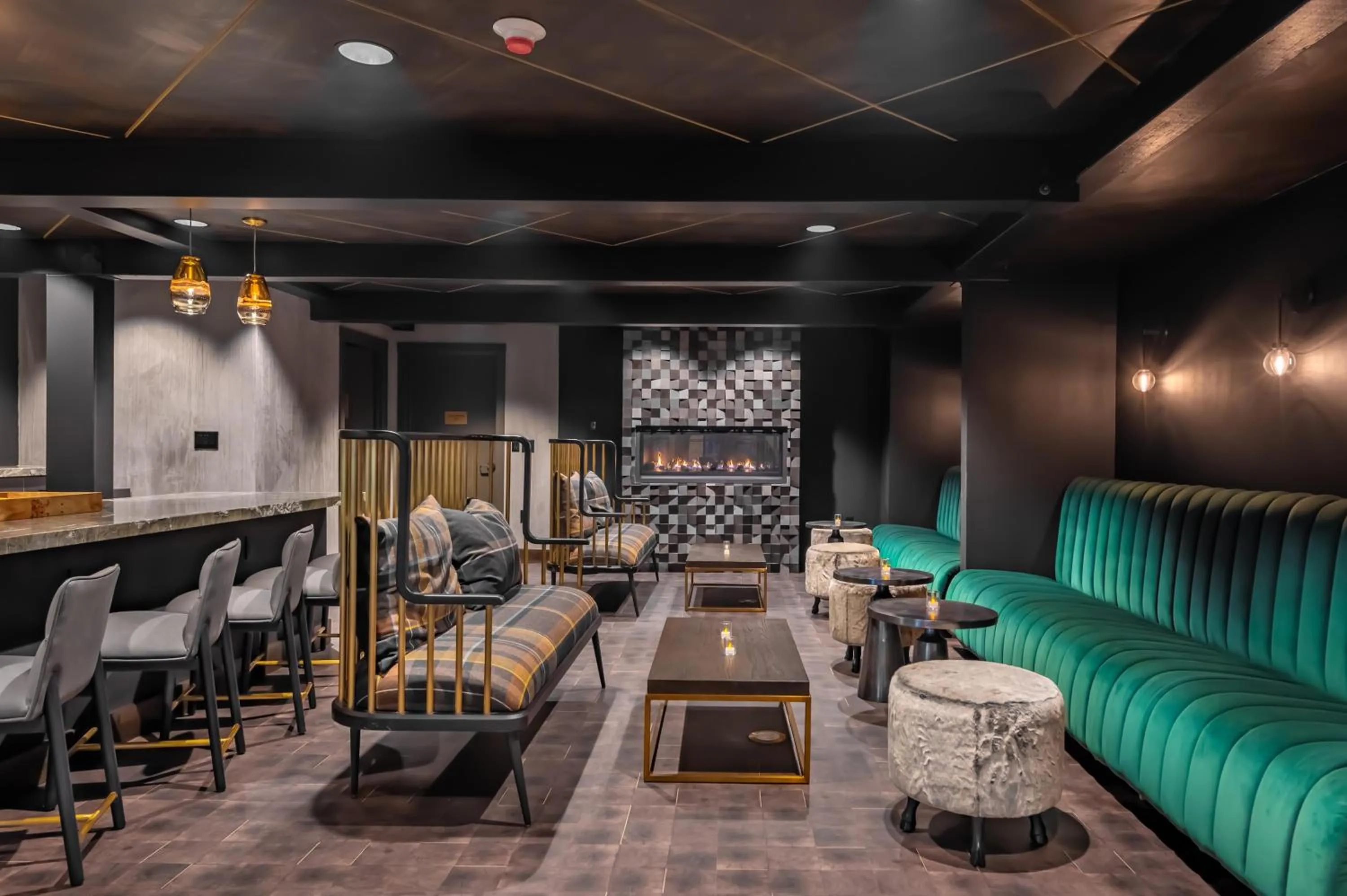 Lobby or reception in The Incline Lodge