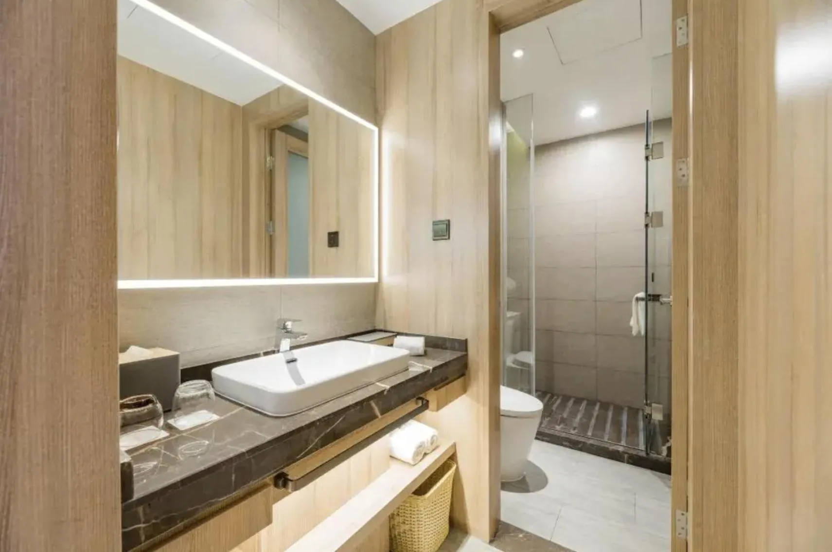 Photo of the whole room in Atour Hotel Shanghai The Old Bund Pier