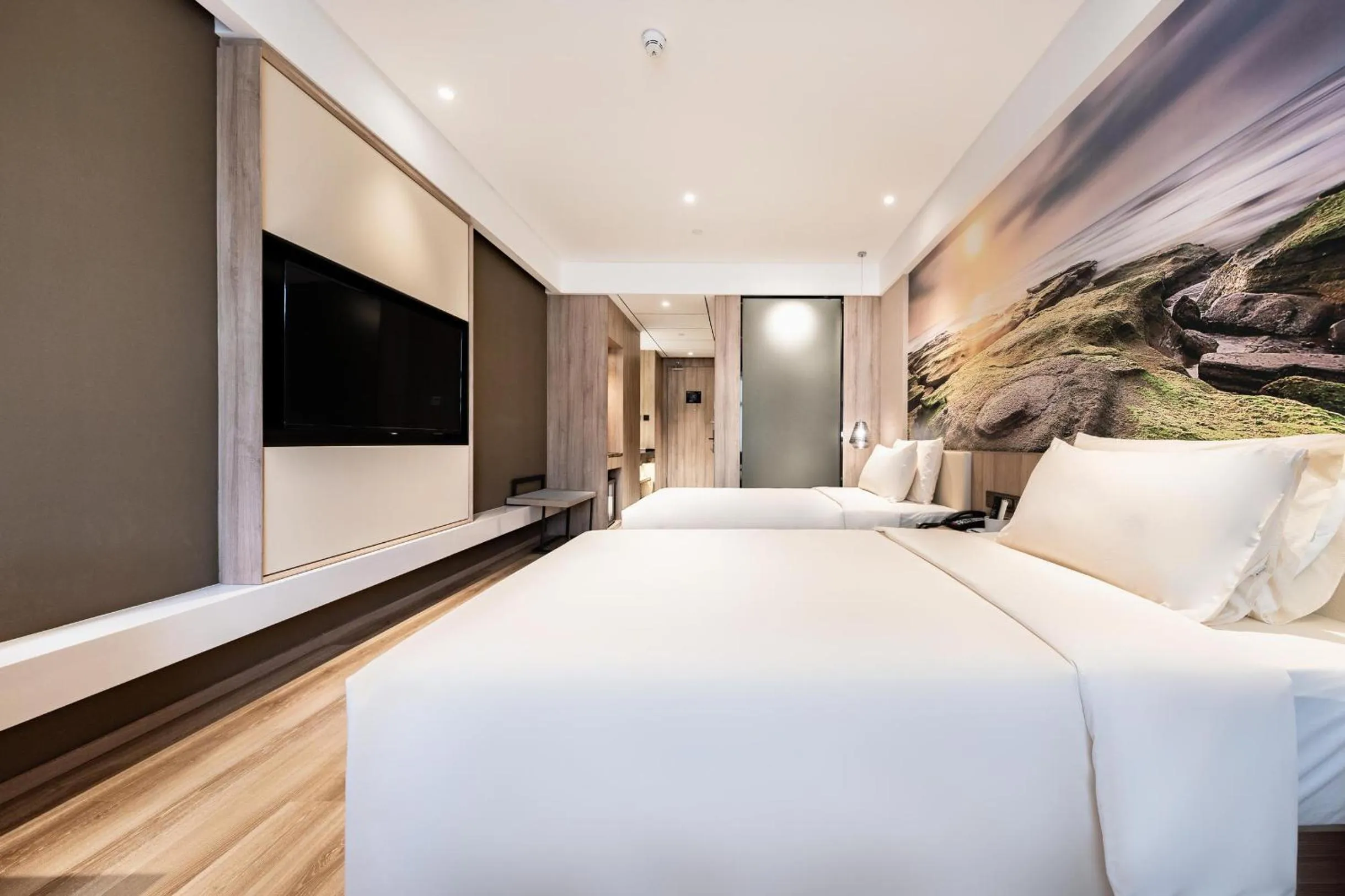 Bed in Atour Hotel Nanning North Lake Railway Station